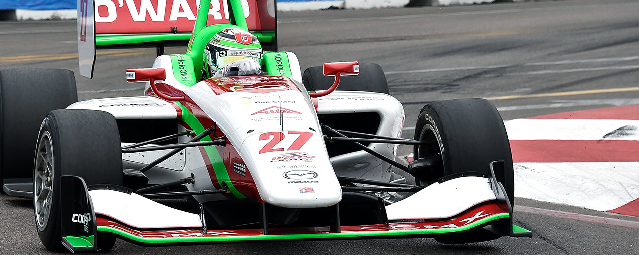 2018 Pato O'Ward Signed Race Used Championship Winning Andretti Autosport Indy Lights Suit