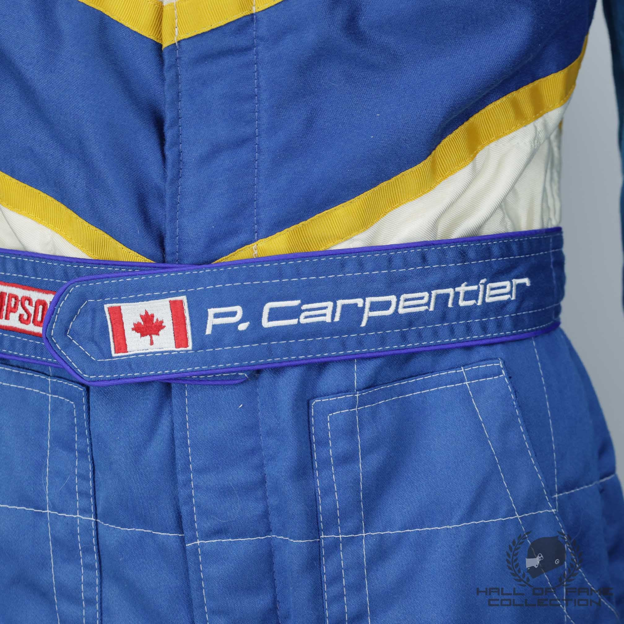 2002 Patrick Carpentier Race Used Team Players IndyCar Suit
