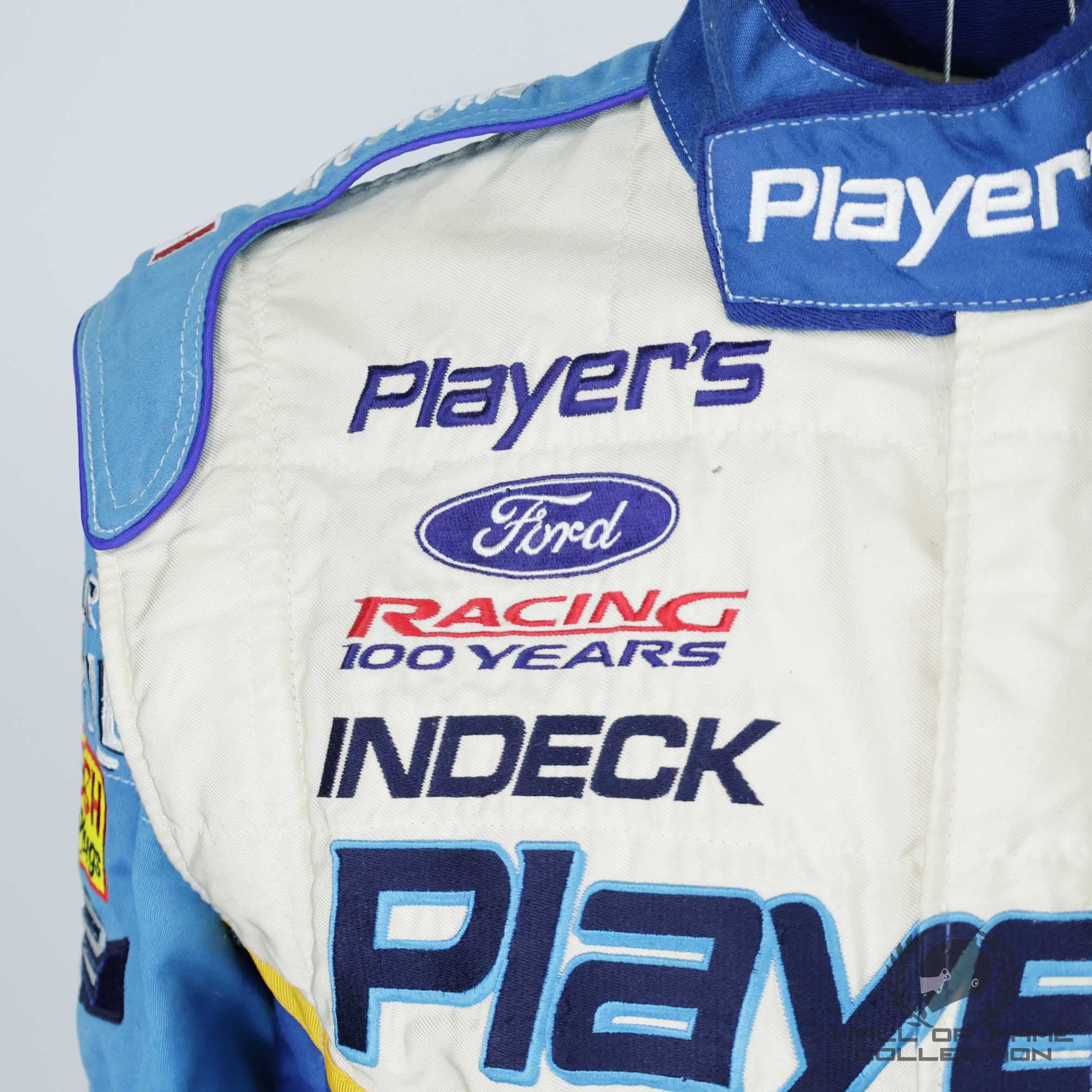 2002 Patrick Carpentier Race Used Team Players IndyCar Suit