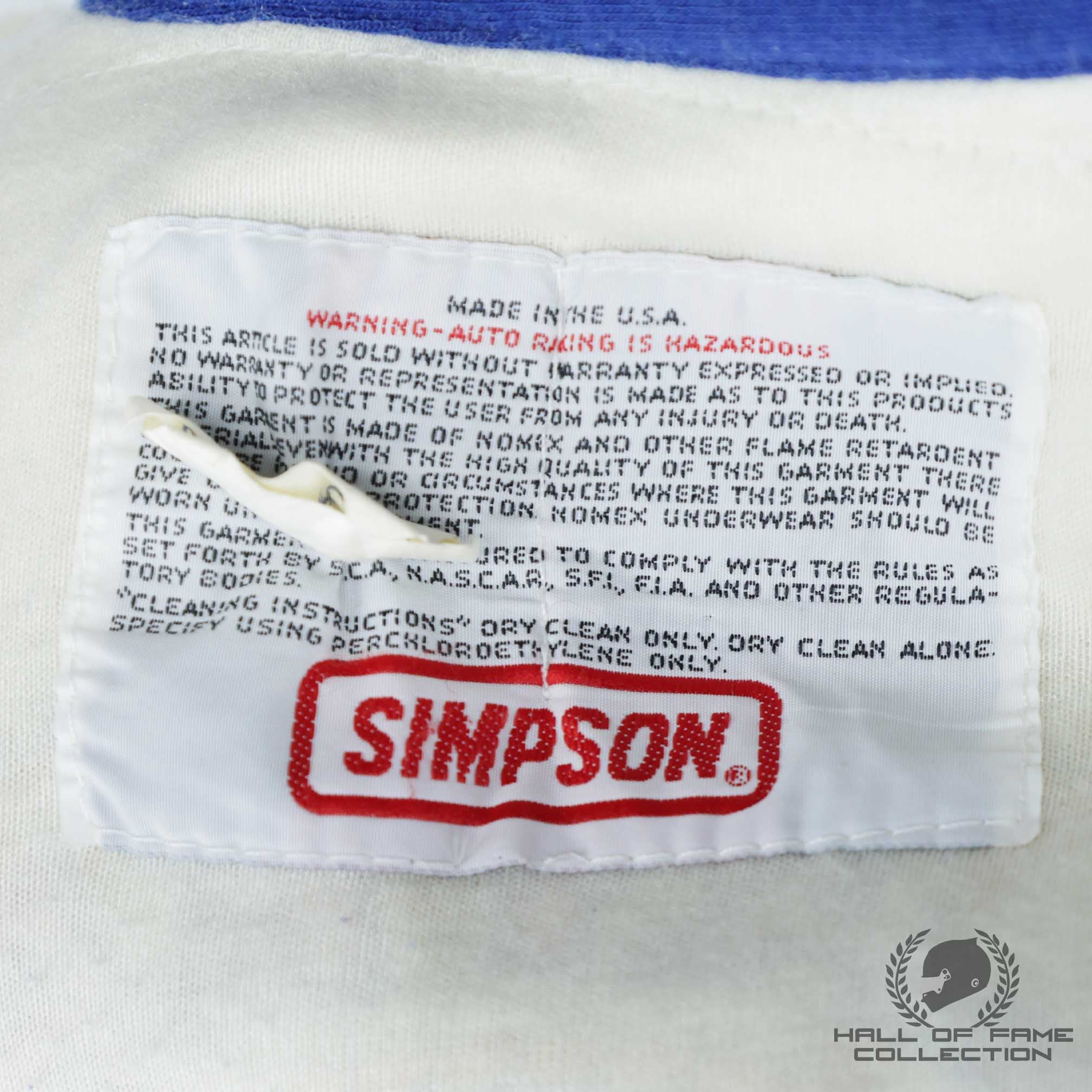 2002 Patrick Carpentier Race Used Team Players IndyCar Suit