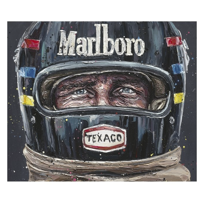 James Hunt Let's Race Paul Oz Artwork