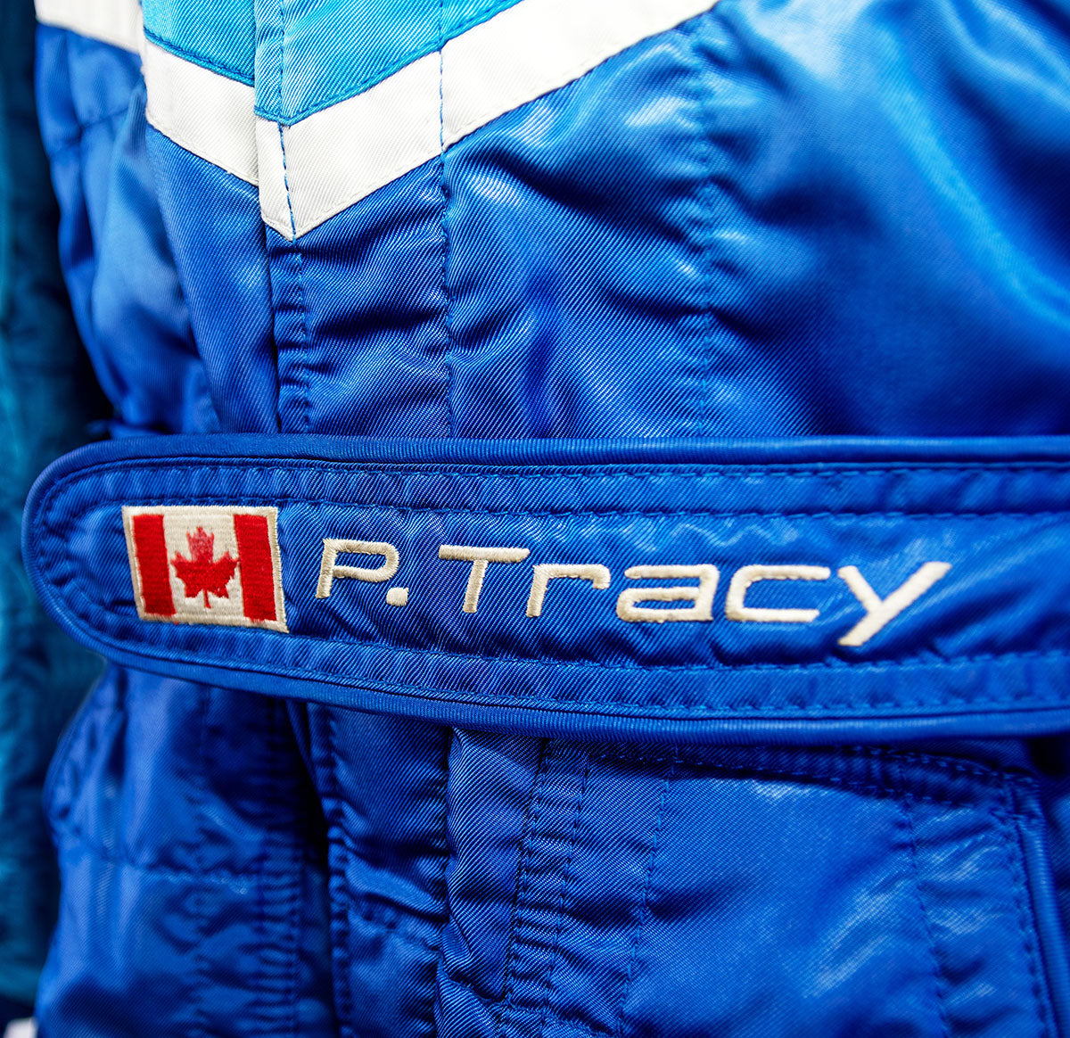 2005 Paul Tracy Signed Forsythe Racing Champ Indy Car Race Worn Suit