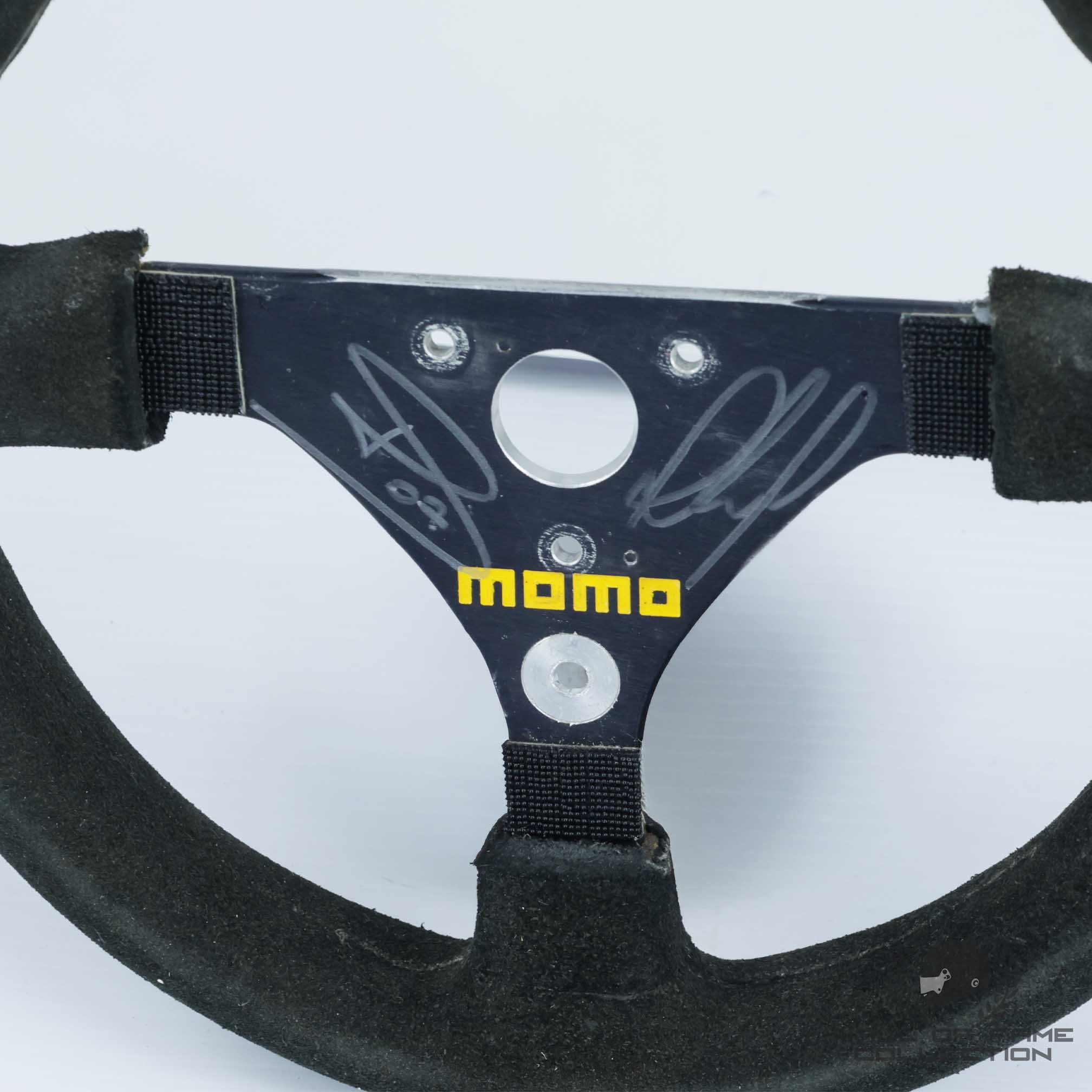 Paul Tracy / Sebastien Bourdais Signed IndyCar Steering Wheel