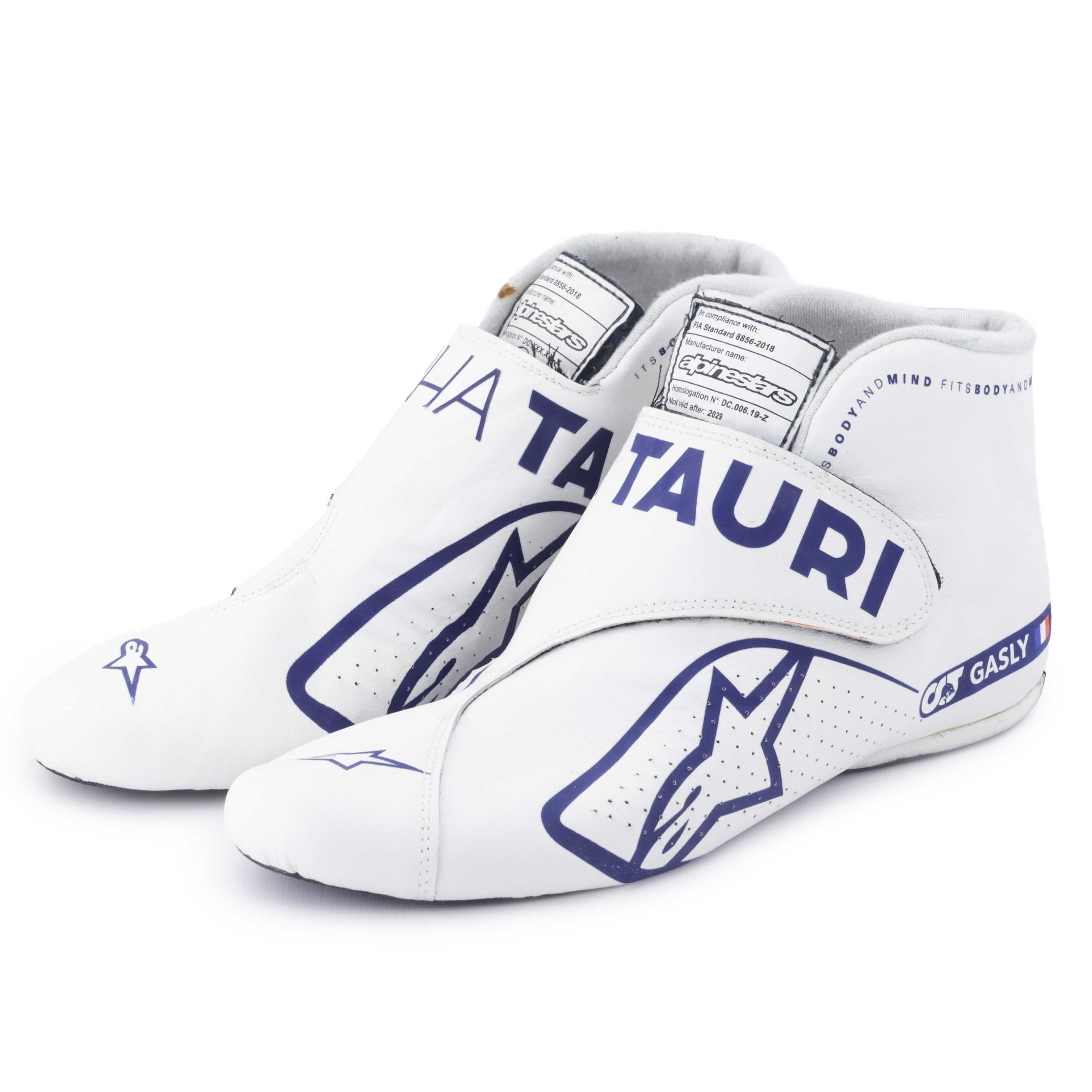 2020 Pierre Gasly Race Scuderia Alpha Tauri F1 Boots