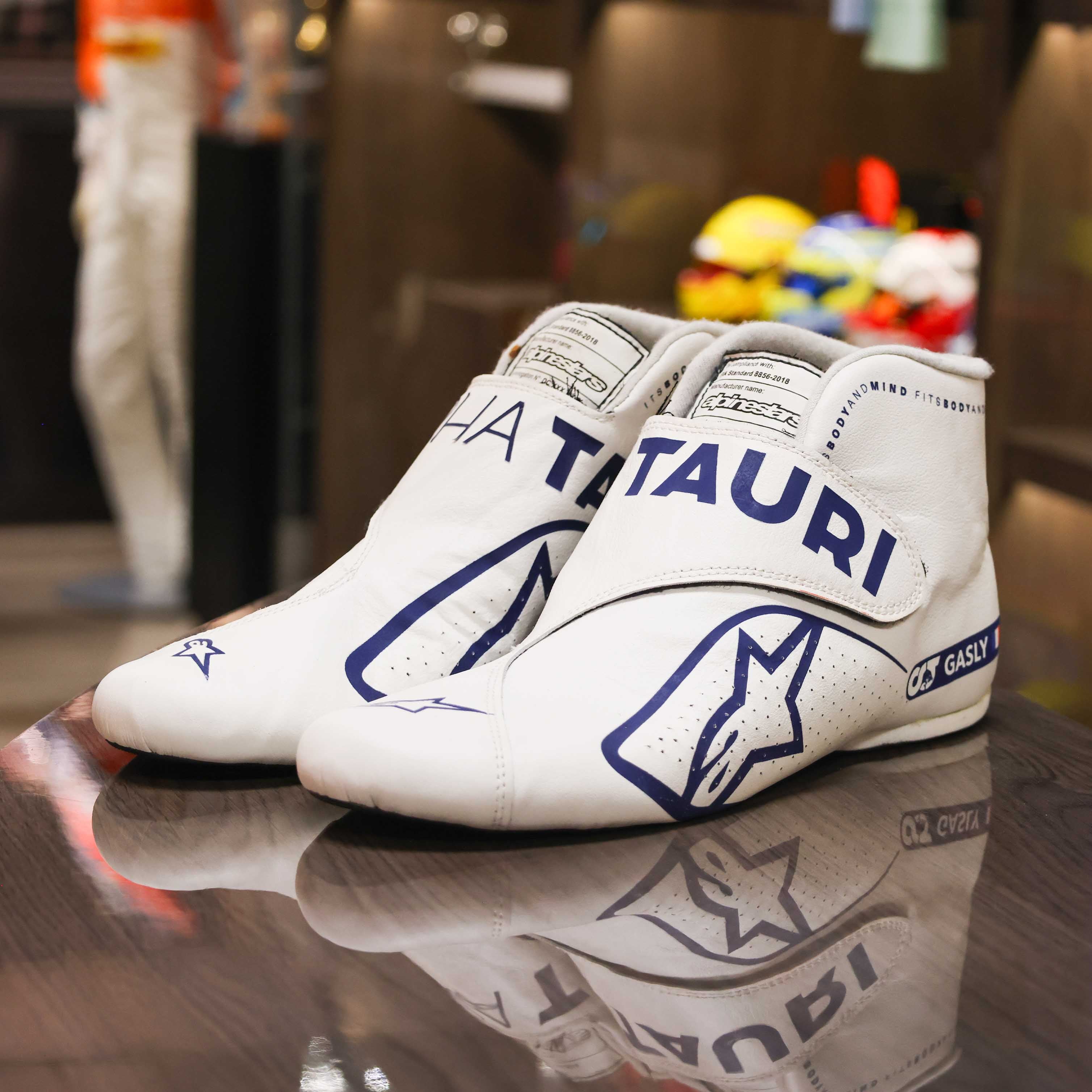 2020 Pierre Gasly Race Scuderia Alpha Tauri F1 Boots