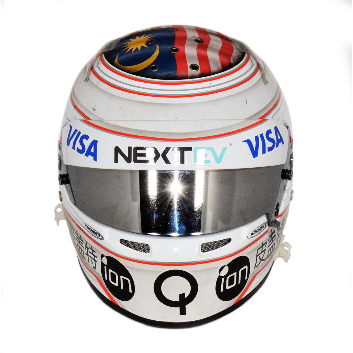 2015 Nelson Piquet Jr Formula E Race Used Helmet