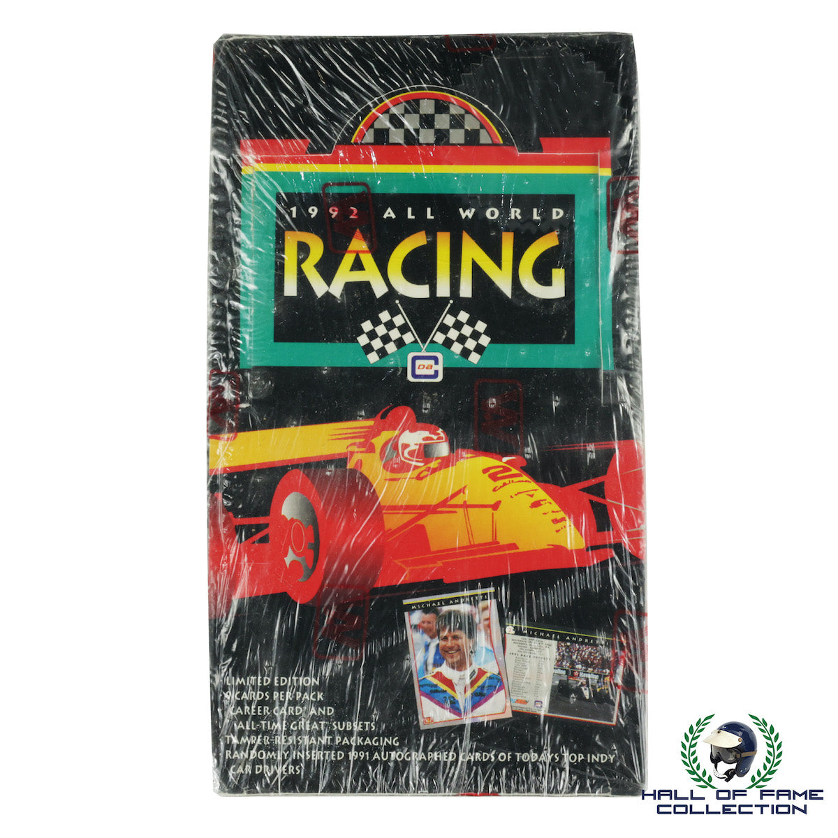 1992 IndyCar All World Racing 36 Pack Trading Card Wax Box