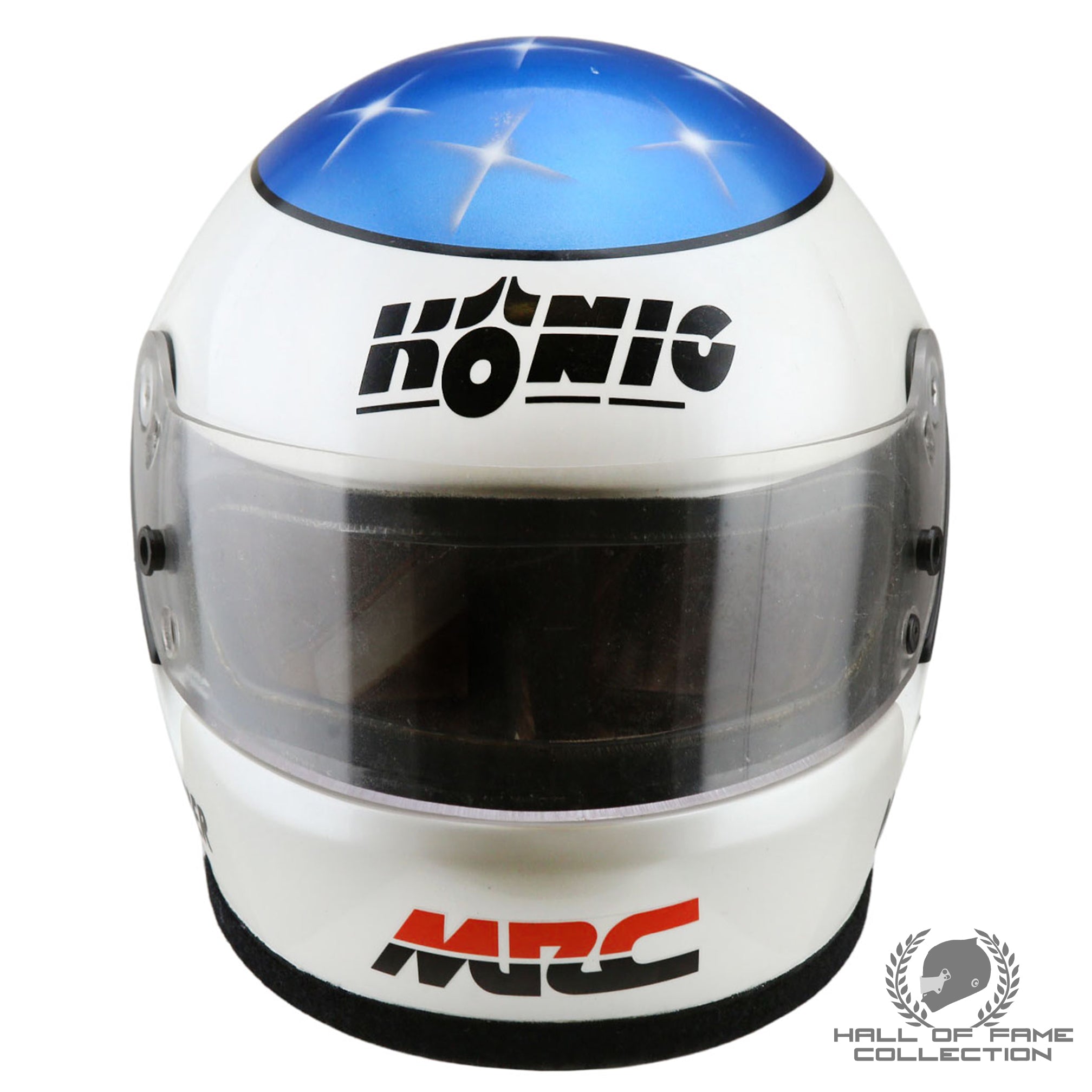 1988-91 Michael Schumacher Signed Race Used Sauber Mercedes World Sportscar Helmet