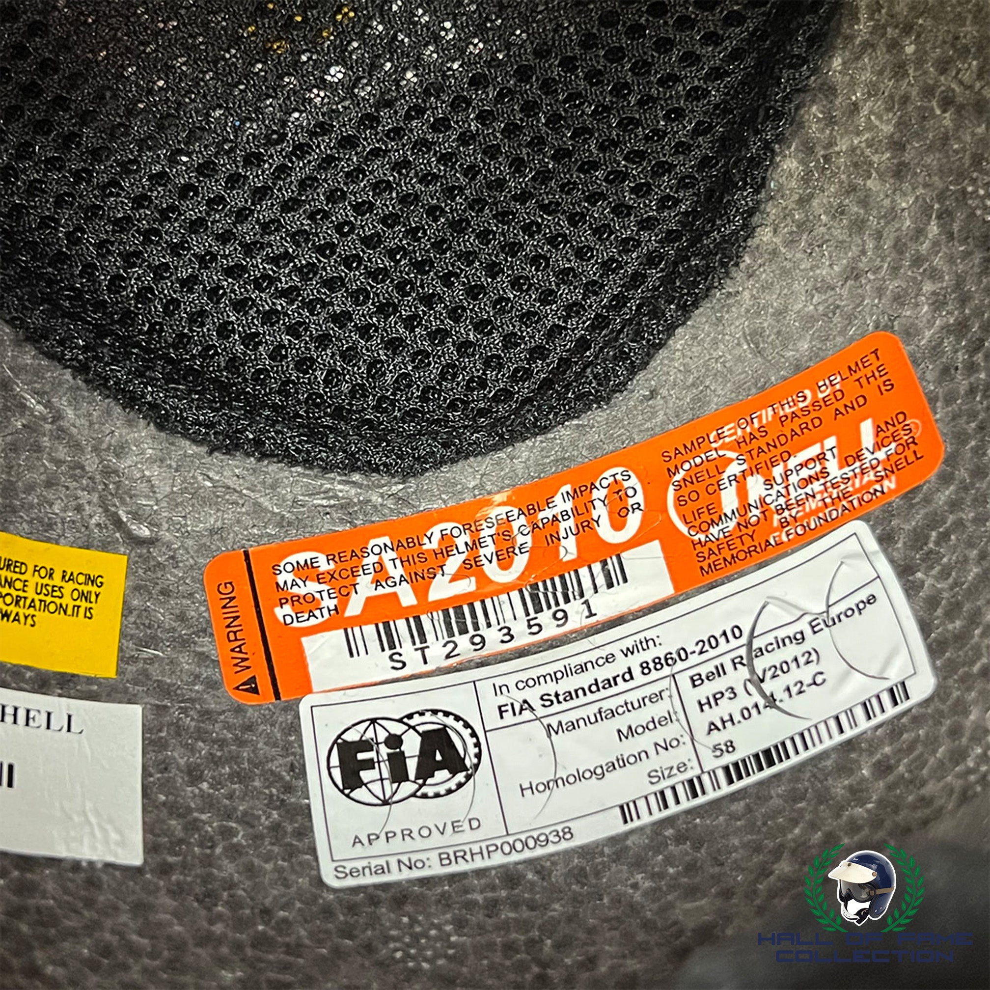 2012/13 Sebastien Bourdais Signed Race Used Dragon Racing Indycar Helmet