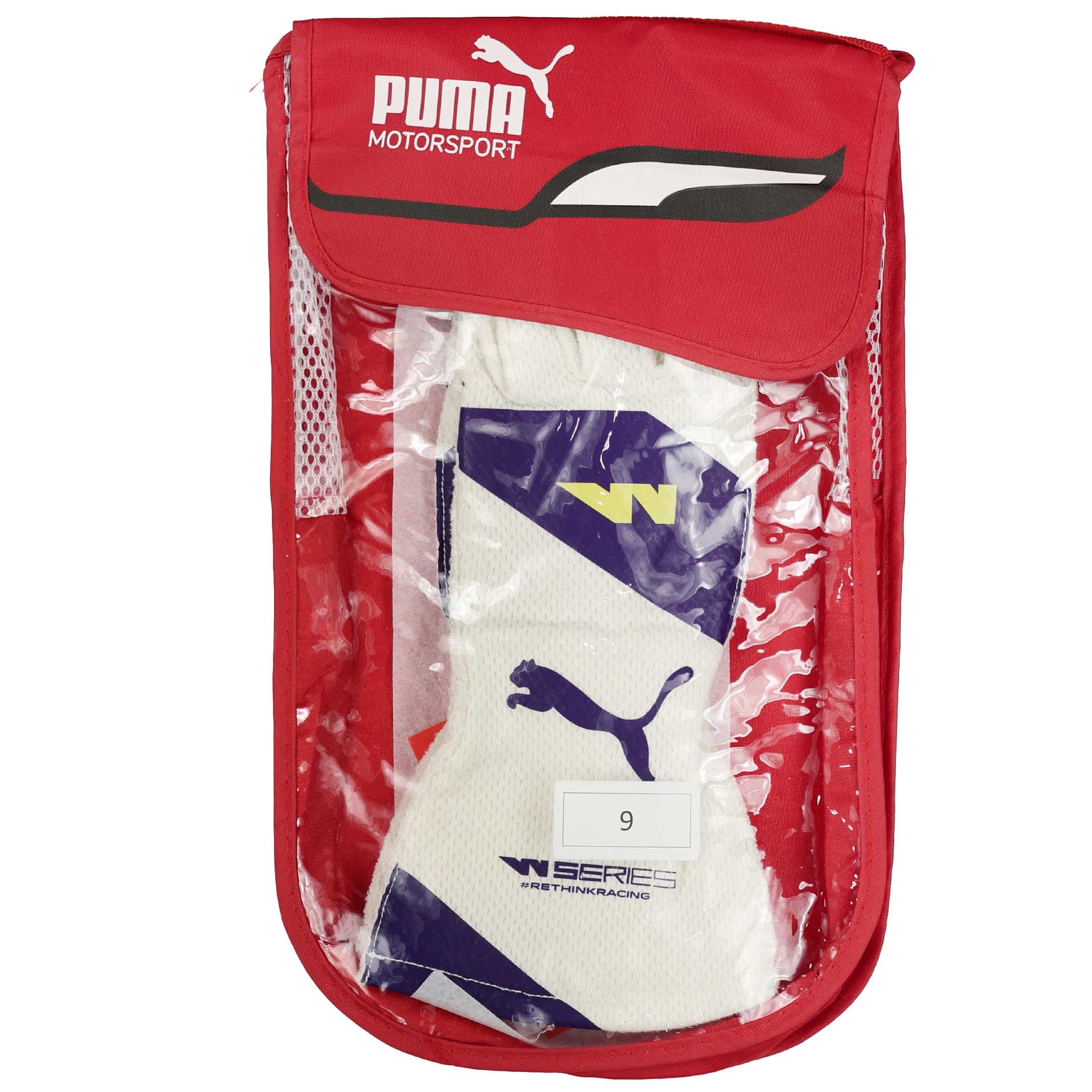 W Series Brand New Puma Purple Race Gloves Size 9