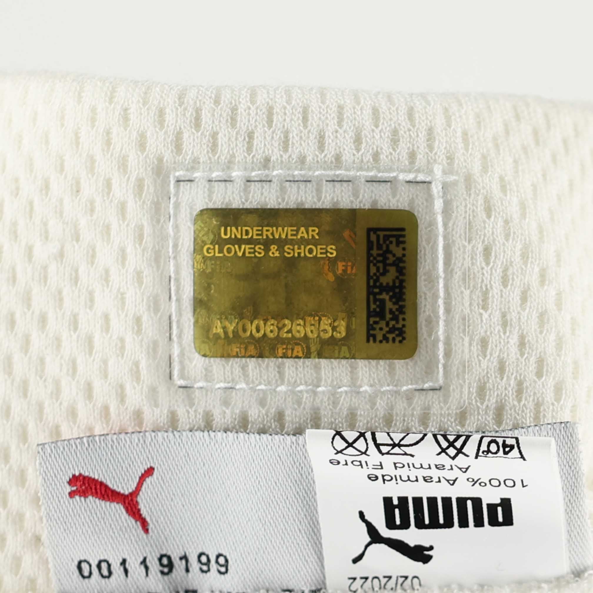 W Series Brand New Puma Purple Race Gloves Size 9