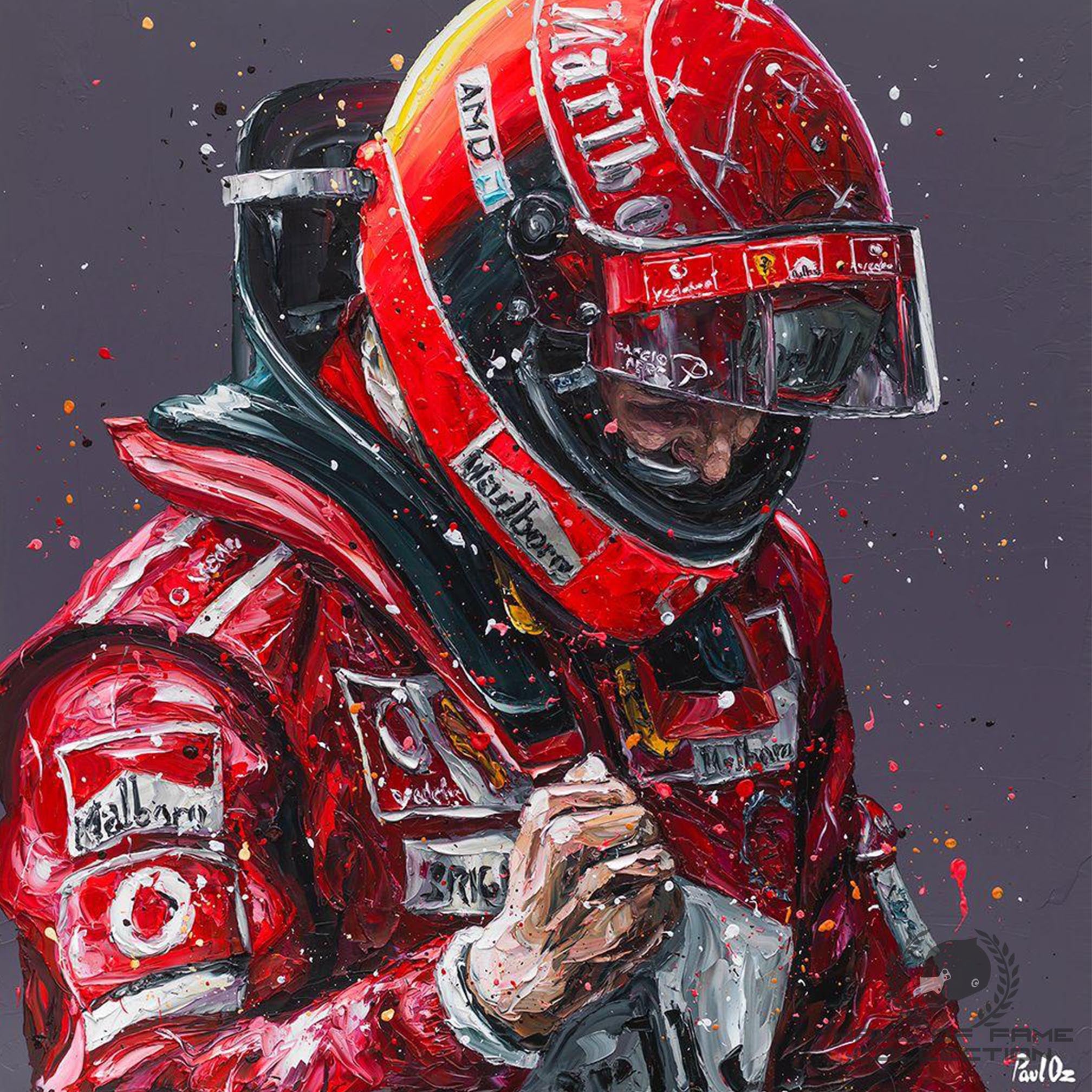 Schumacher Celebration Paul Oz Artwork
