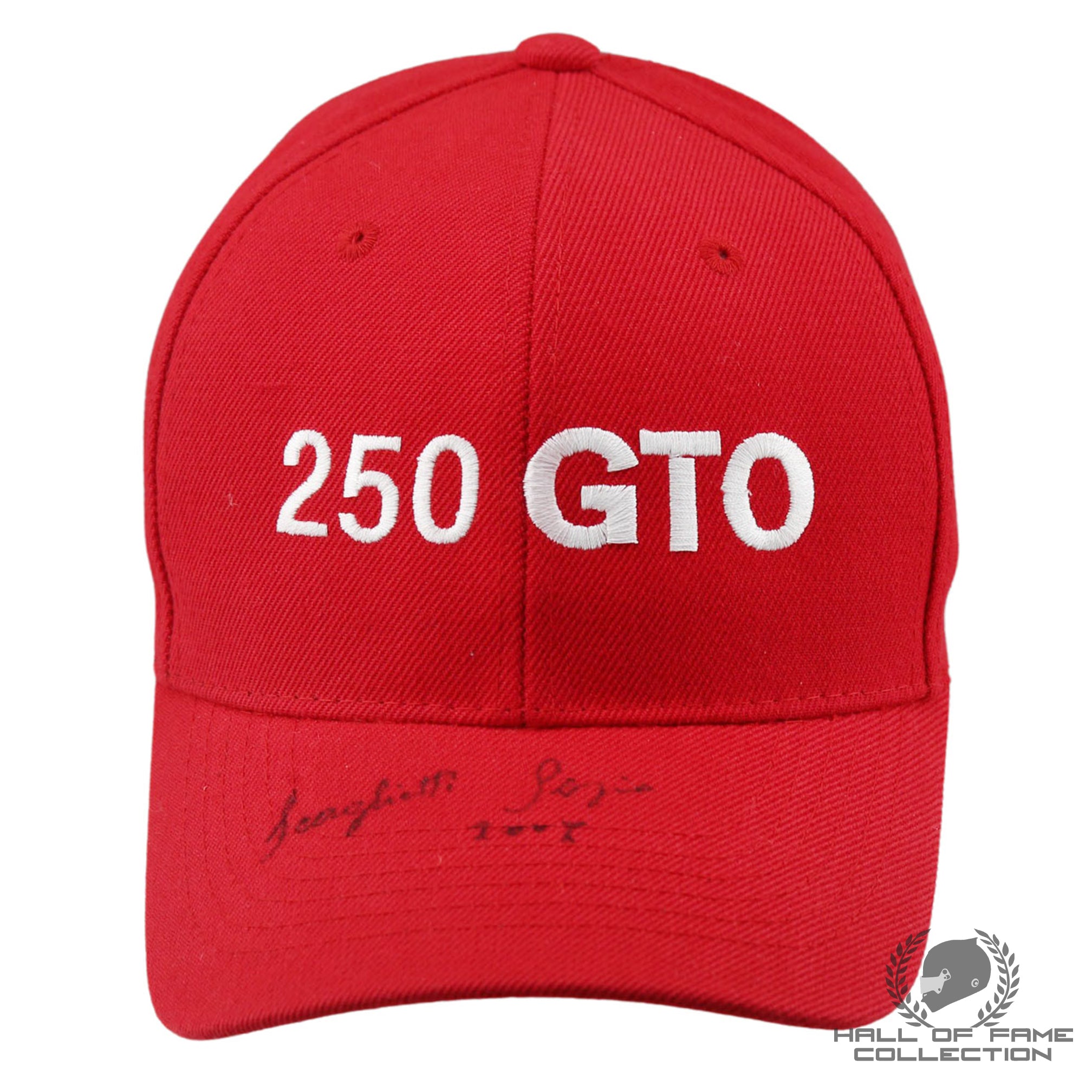 Sergio Scaglietti Signed Ferrari 250 GTO Hat