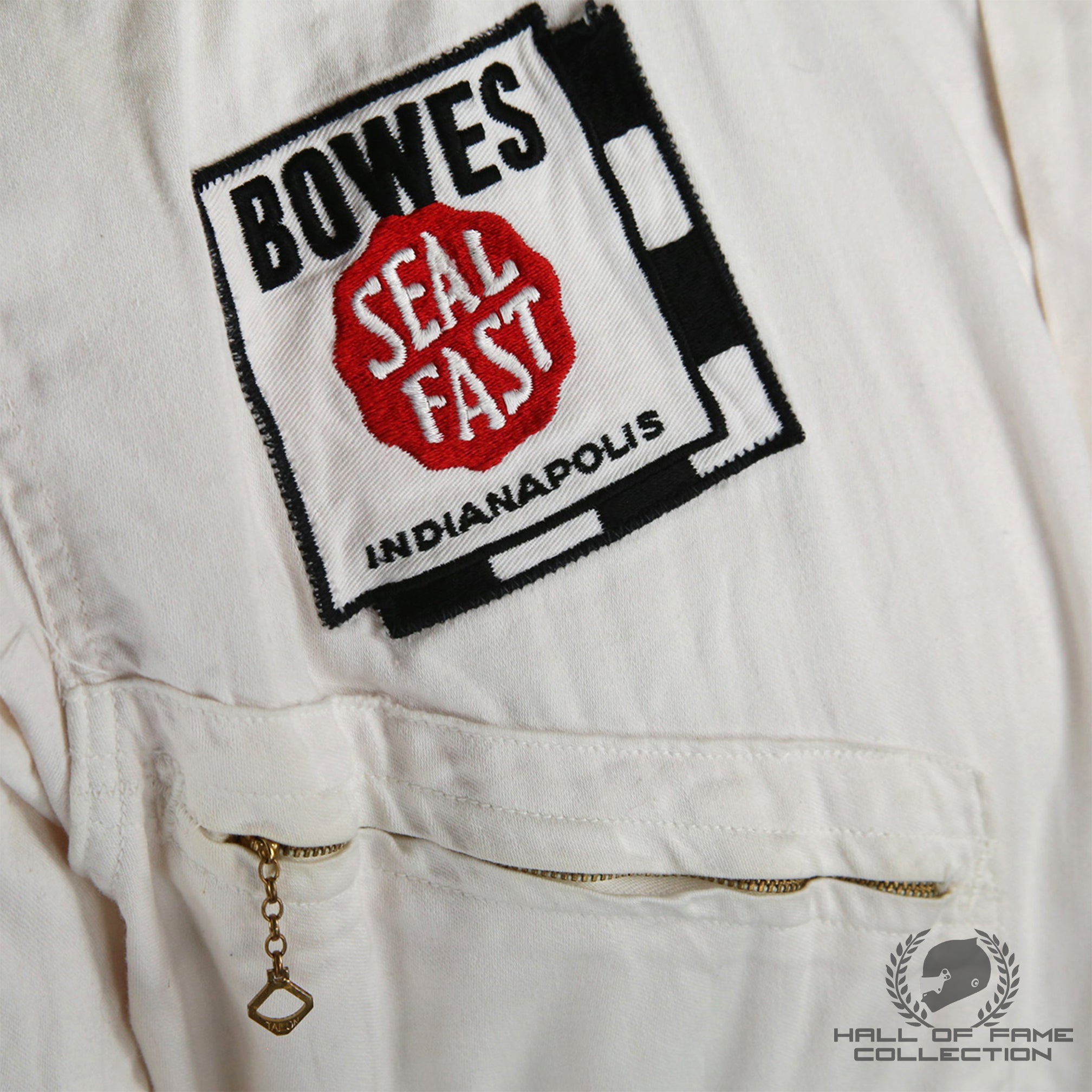 1963 Johnny Boyd Race Used Bowes Seal-Fast IndyCar Suit