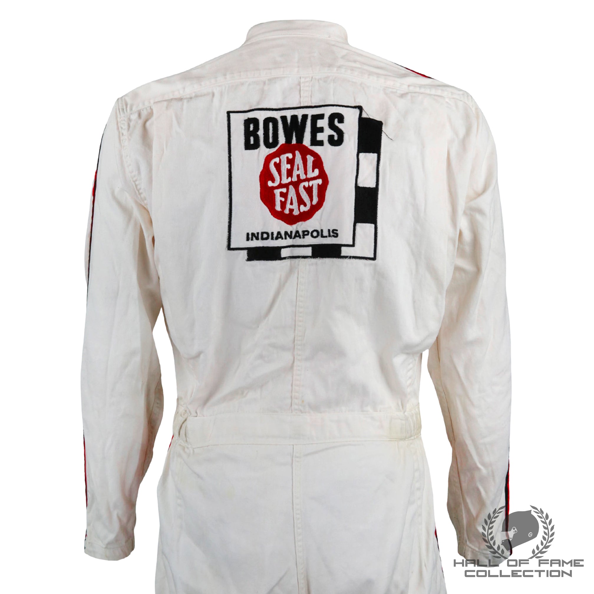 1963 Johnny Boyd Race Used Bowes Seal-Fast IndyCar Suit