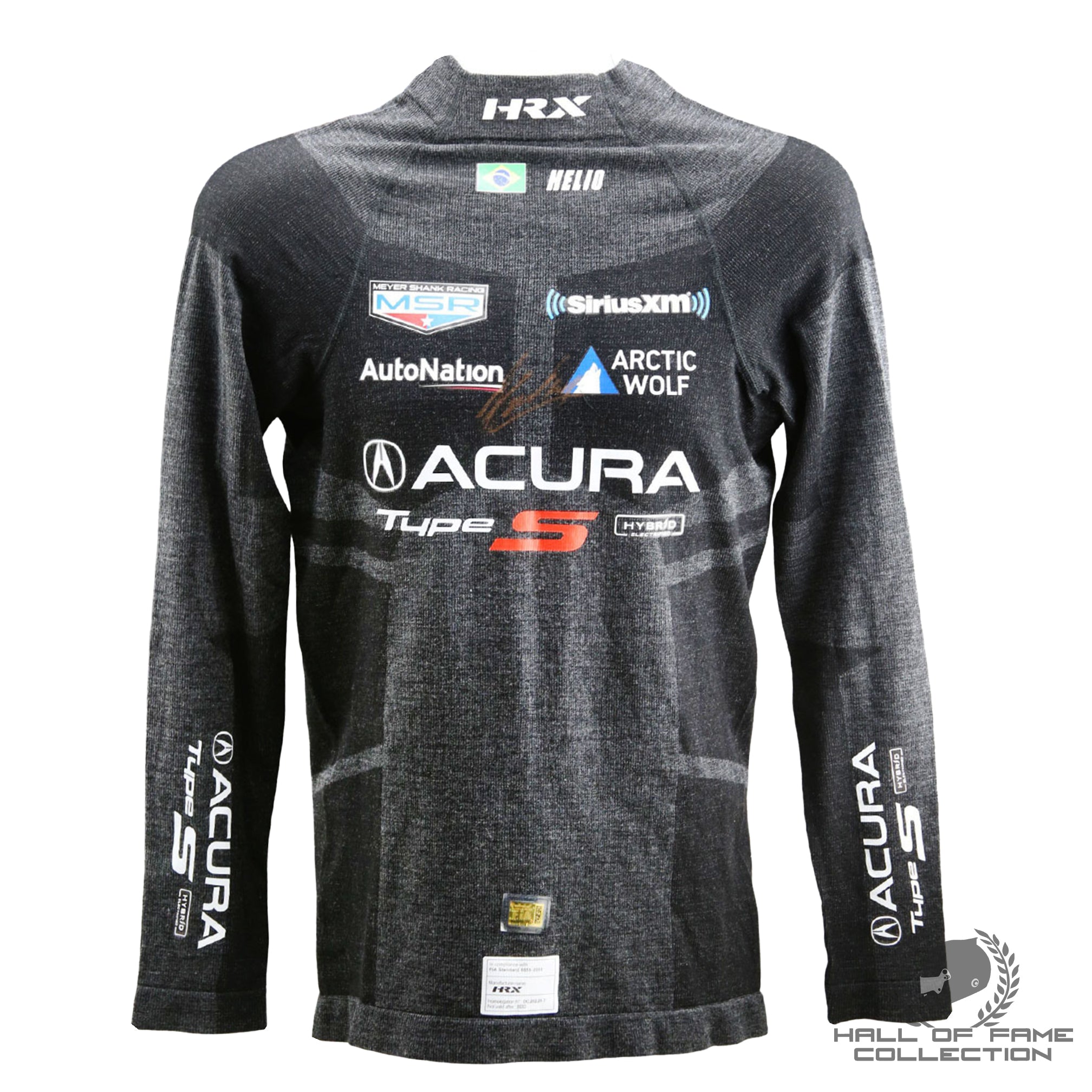 2023 Helio Castroneves Signed Used Meyer Shank Racing IMSA Nomex