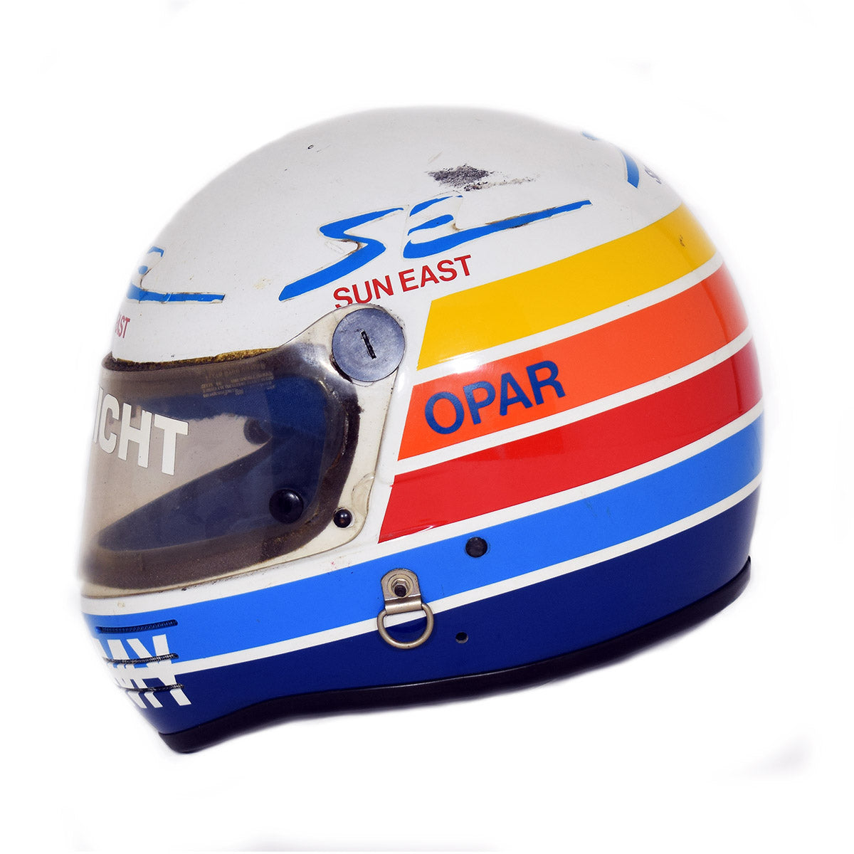 1988 Tommy Byrne Race Used Indy Lights Helmet