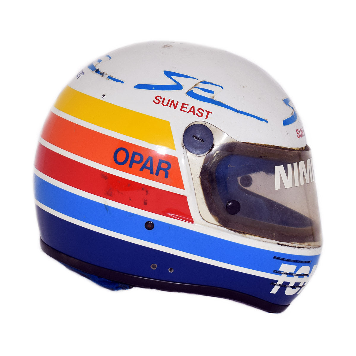 1988 Tommy Byrne Race Used Indy Lights Helmet