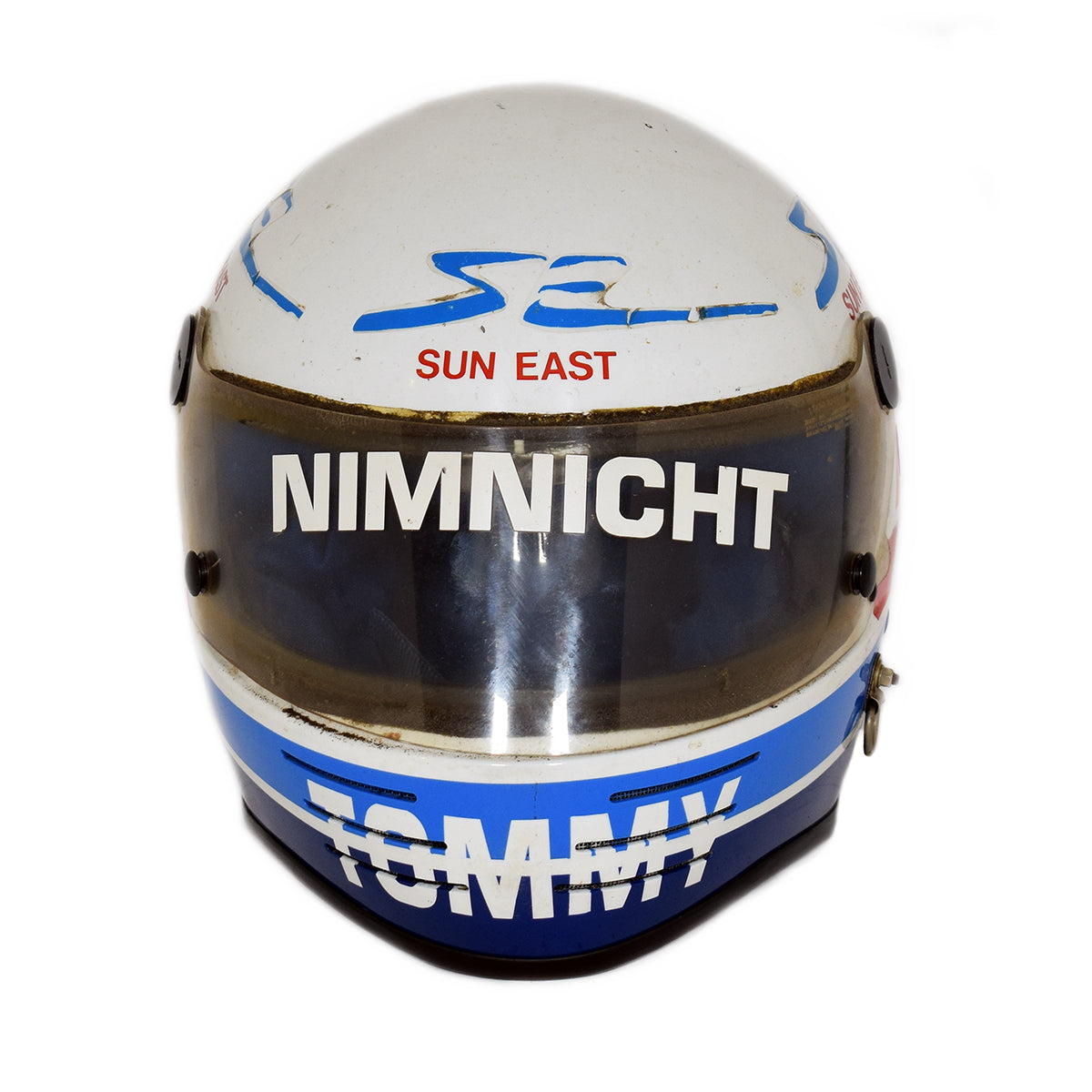 1988 Tommy Byrne Race Used Indy Lights Helmet