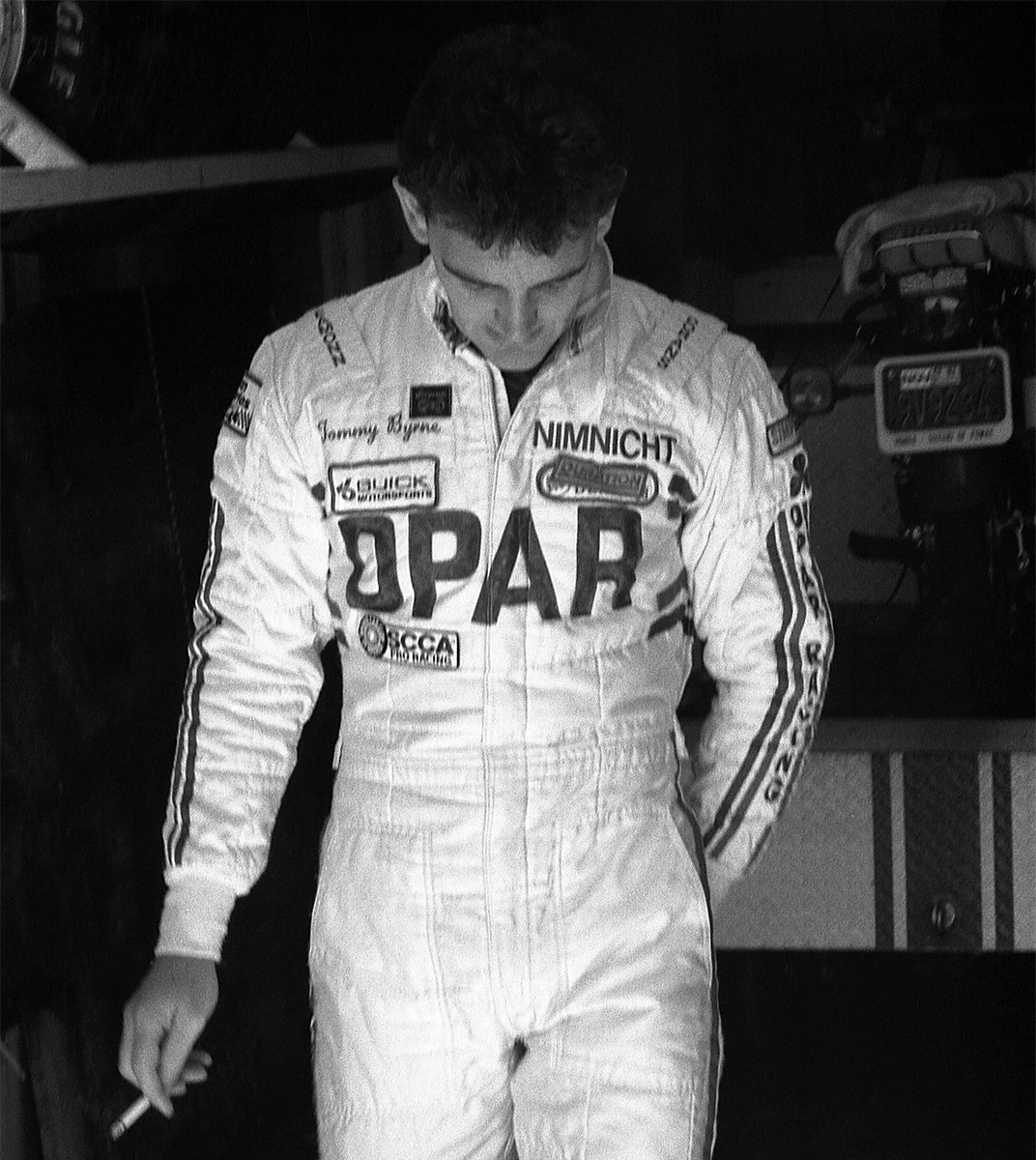 1988 Tommy Byrne Race Used Indy Lights Helmet