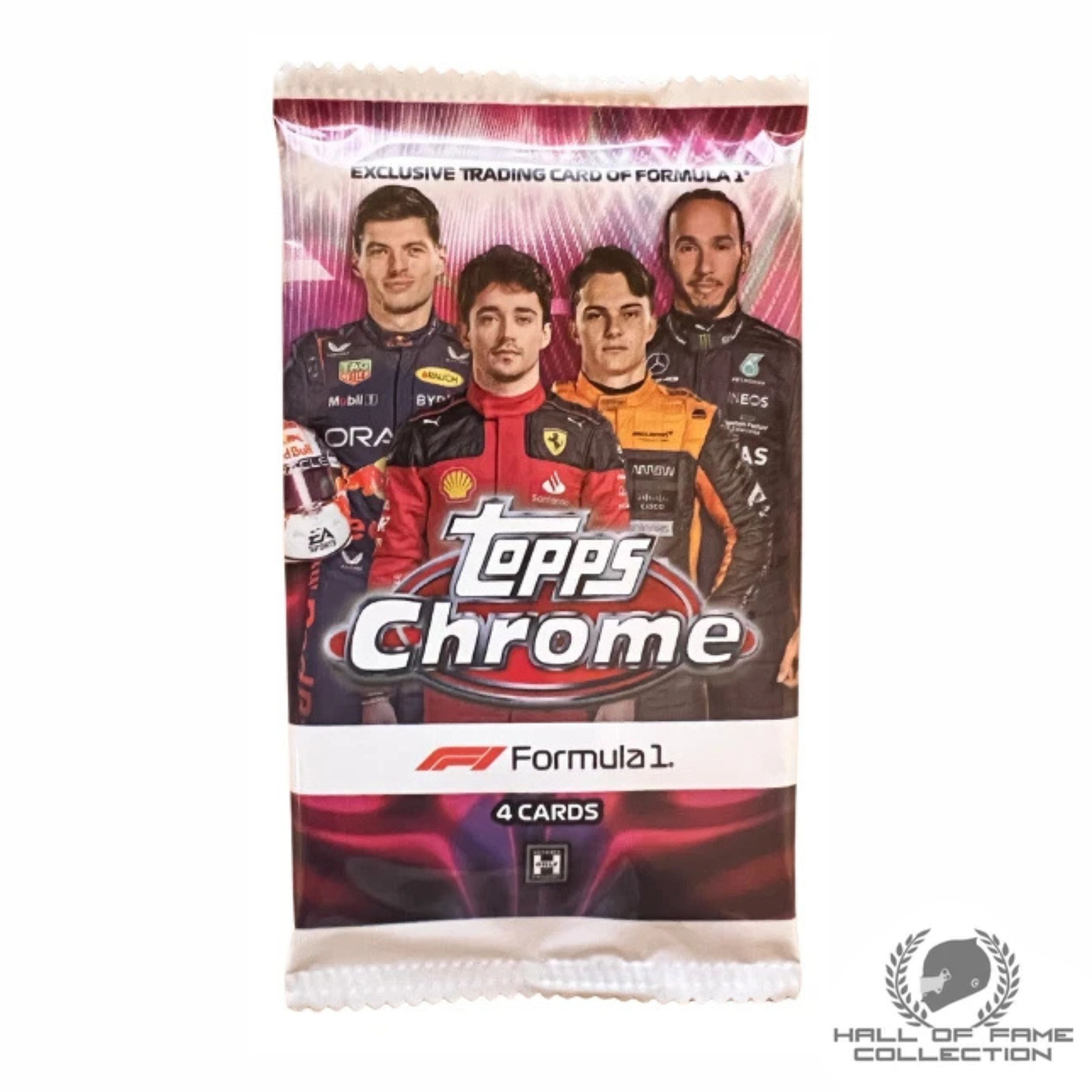 2023 Topps Chrome F1 Card Sealed Pack