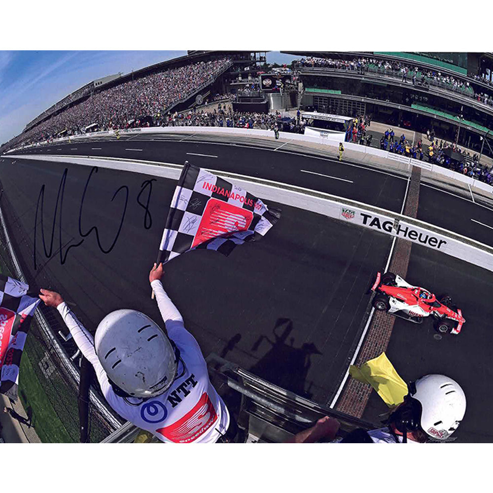 2022 Marcus Ericsson 1 of 25 Signed 106th Indianapolis 500 Winner 8x10 Photo
