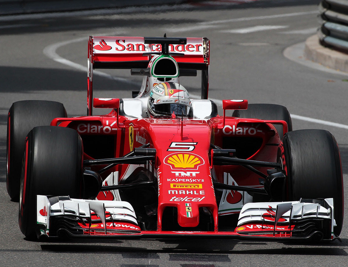 2016 Sebastian Vettel Monaco Grand Prix Ferrari F1 Helmet