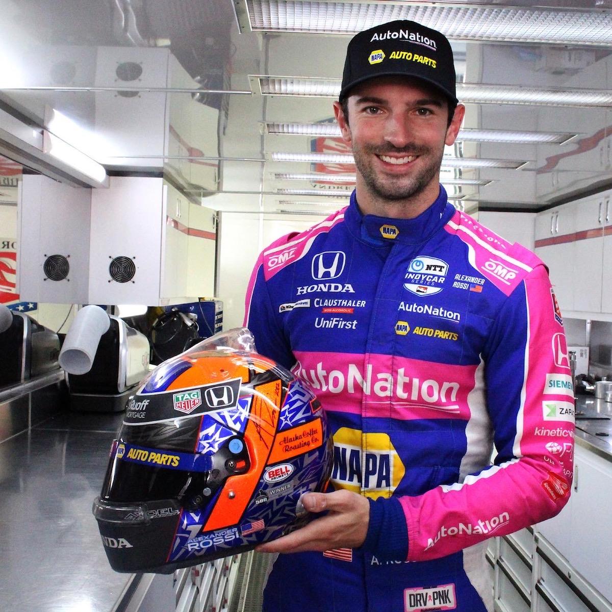 2022 Alexander Rossi Race Used Andretti Autosport IndyCar Suit