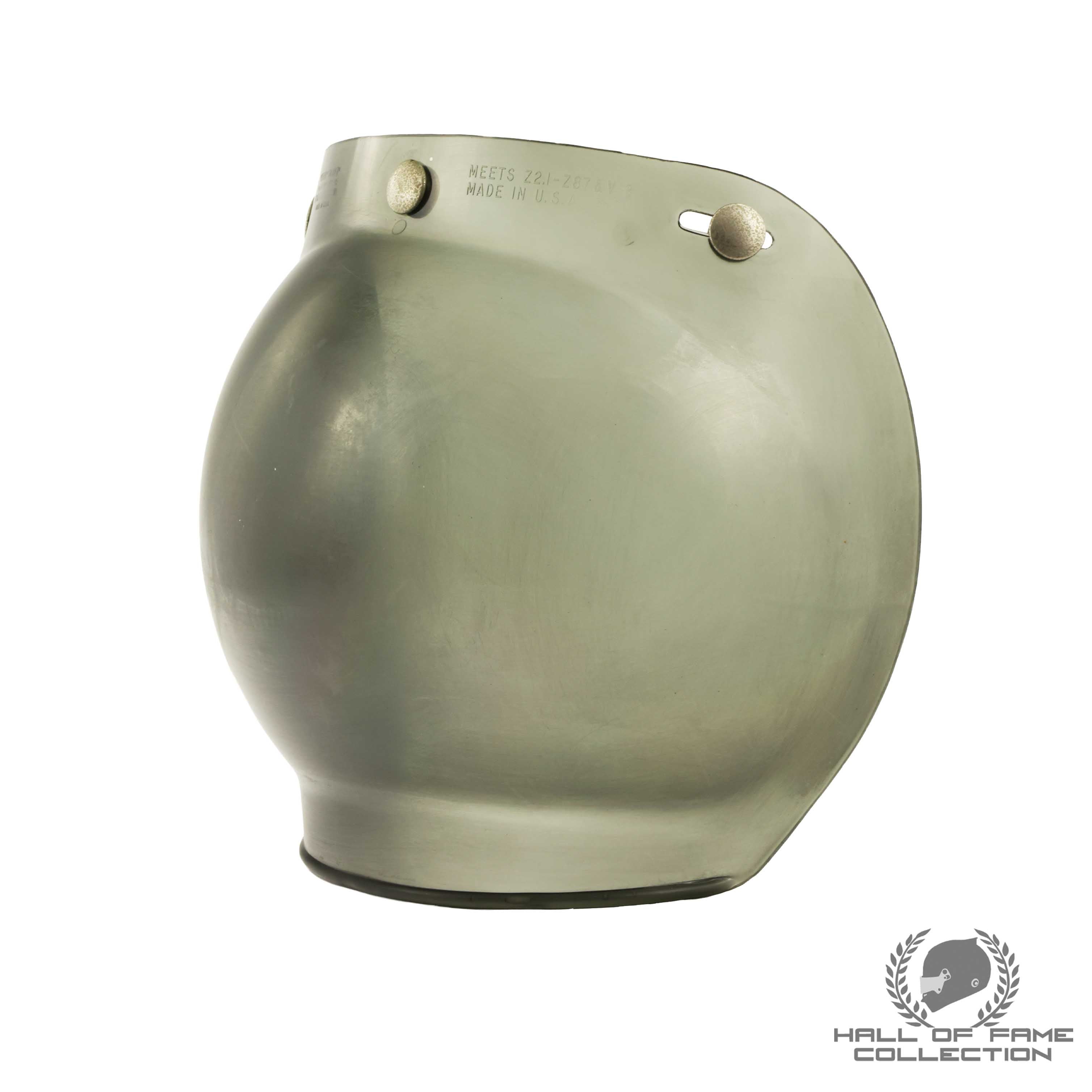 1960s Denny Hulme Race Used F1 Bubble Visor