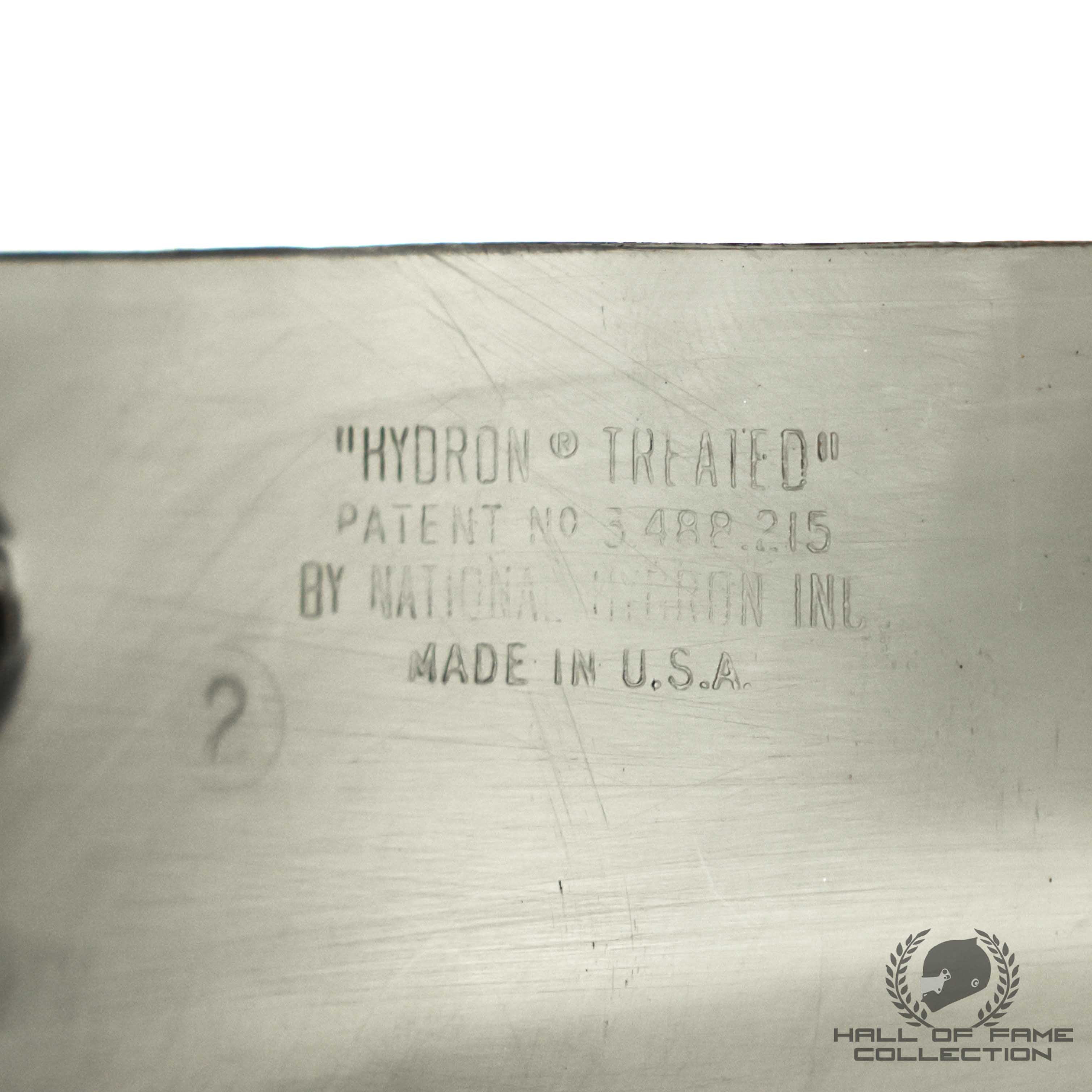 1960s Denny Hulme Race Used F1 Bubble Visor