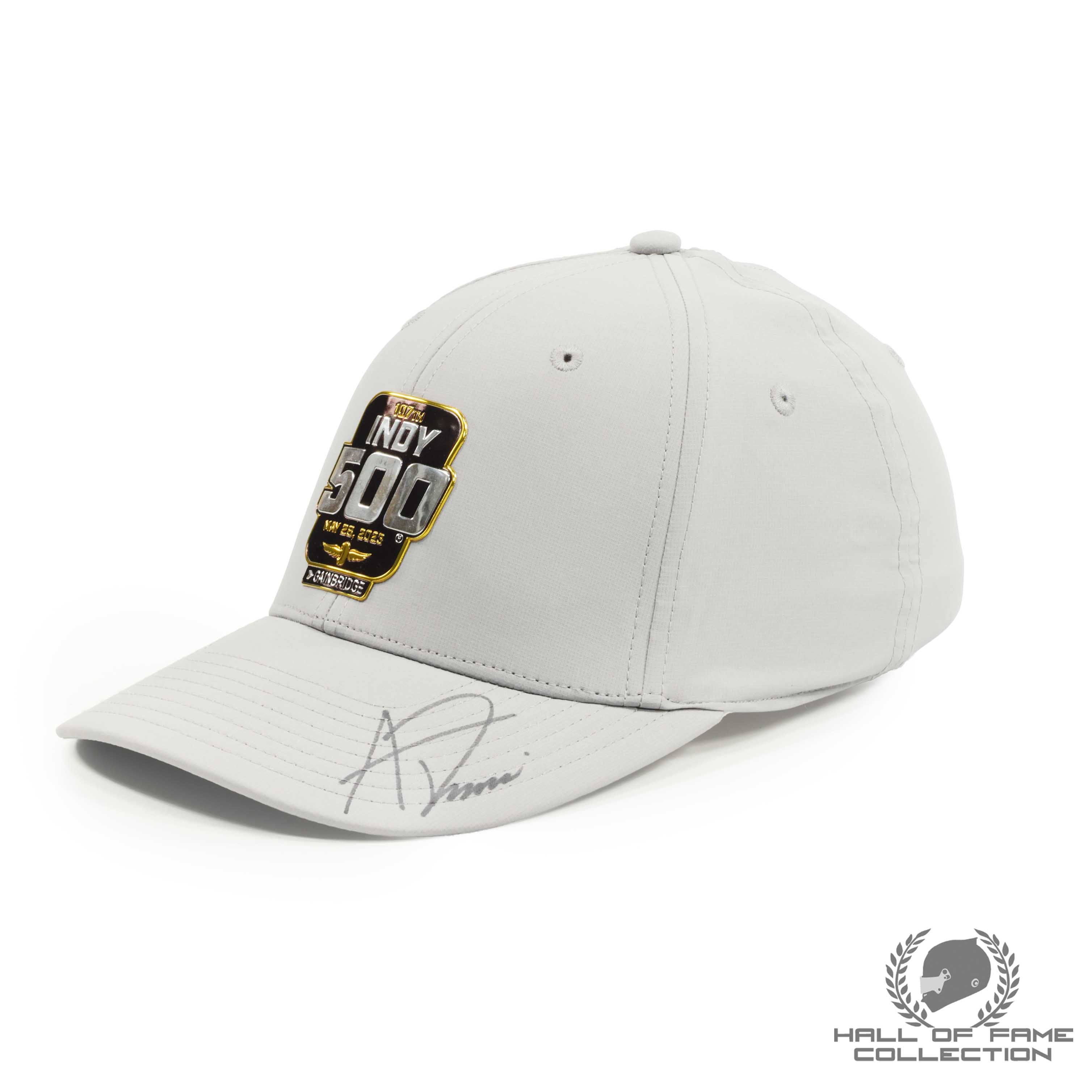2023 Alexander Rossi Signed 107th Indy 500 Qualifying Driver Worn Hat