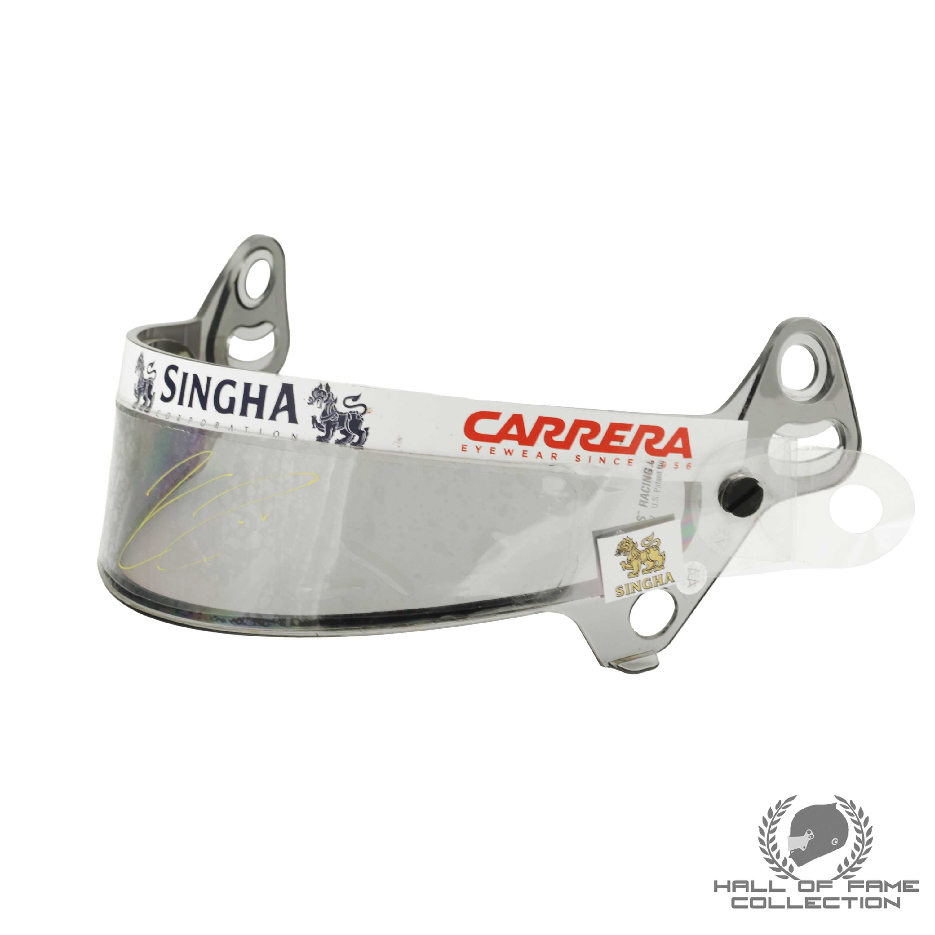 2025 Gabriel Bortoletto Signed Race Used Rookie Season Stake Sauber F1 Visor