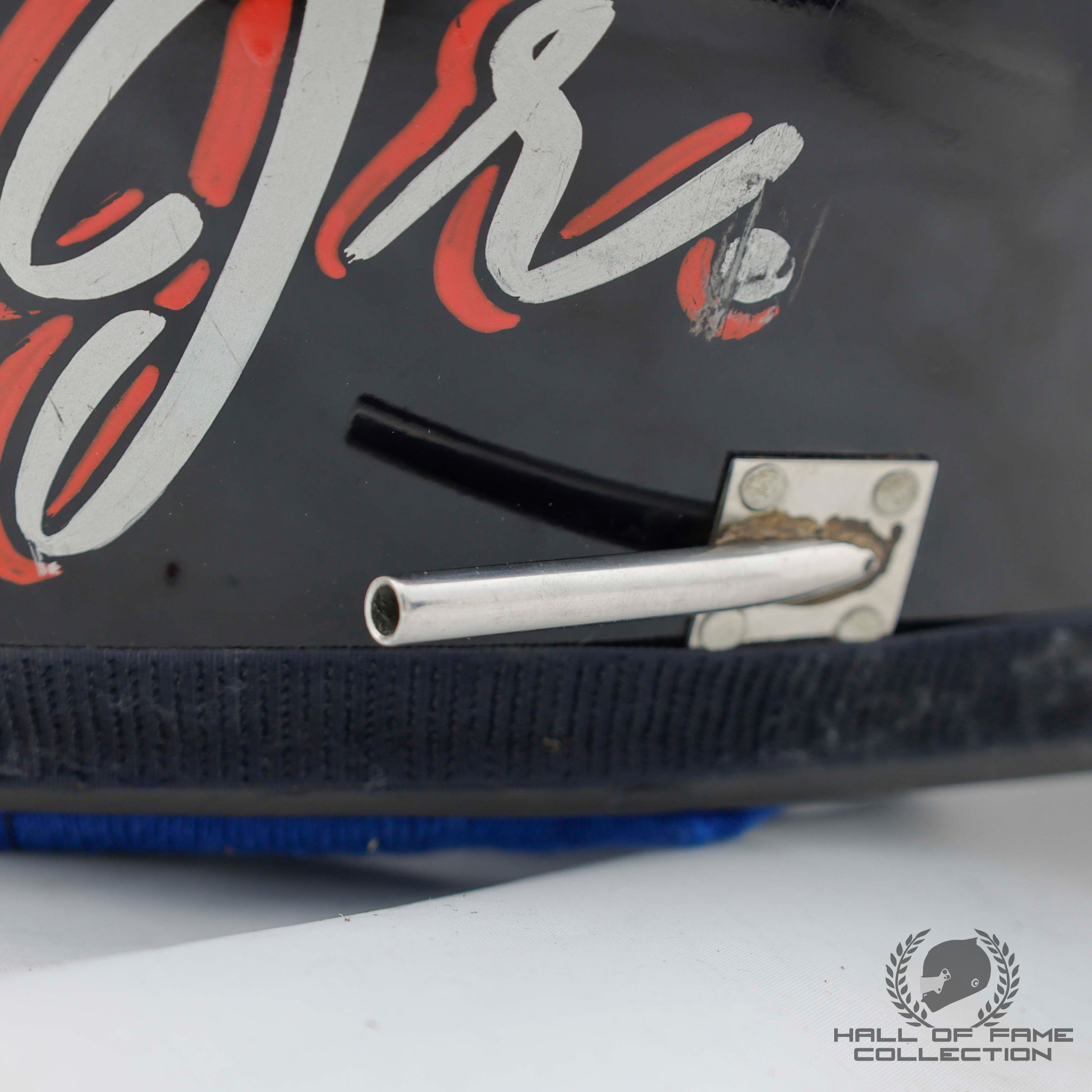 1984 Al Unser Jr. Signed Race Used Galles Racing Simpson Bandit IndyCar Helmet