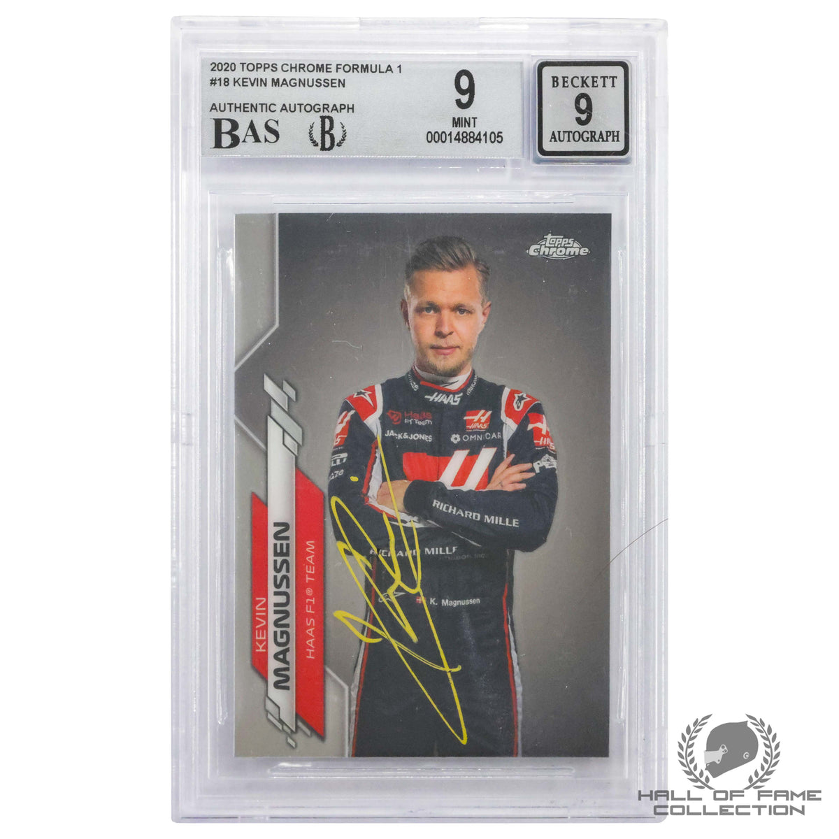 2020 Topps Chrome Formula 1 In-person Autograph Card Colleciton