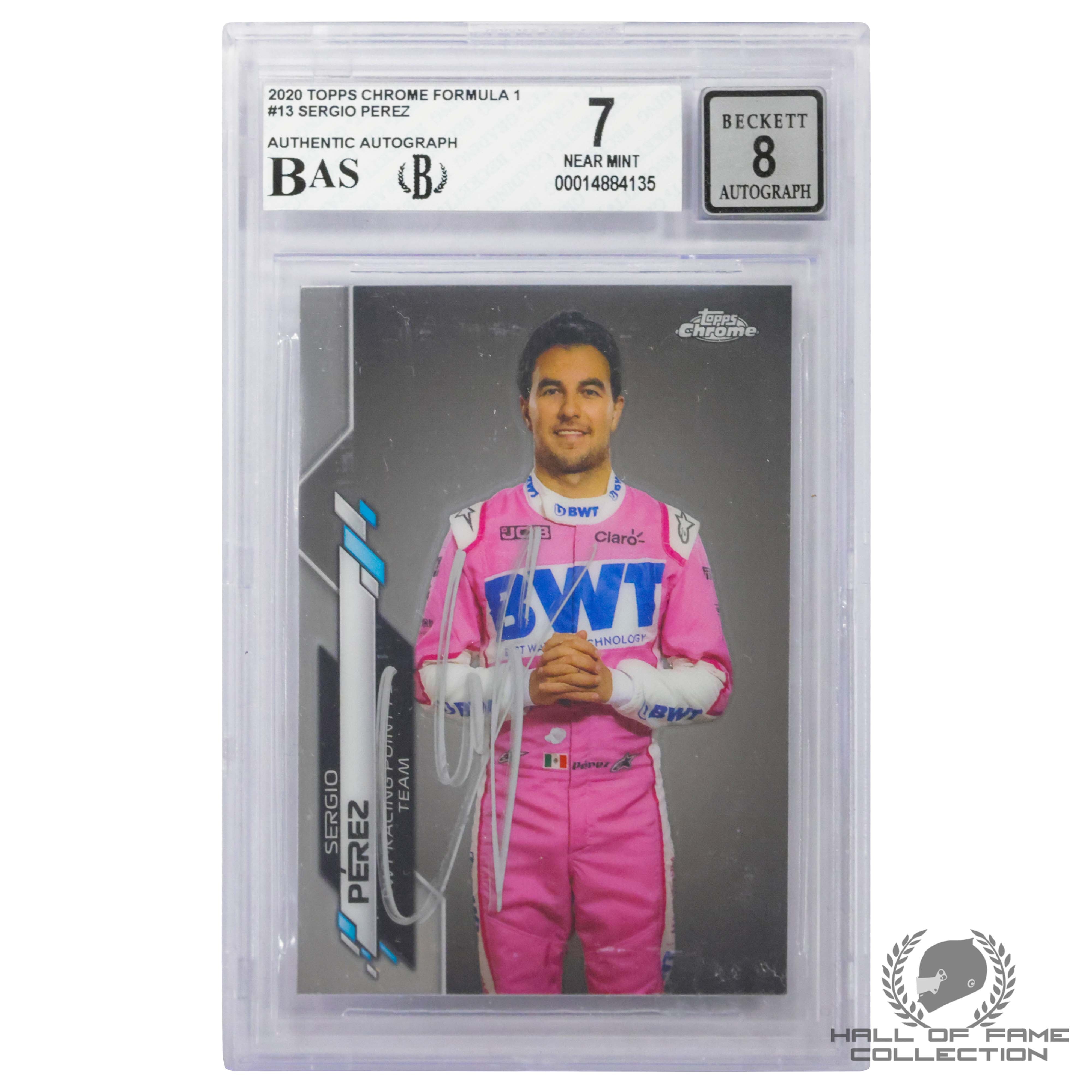 2020 Topps Chrome Formula 1 In-person Autograph Card Colleciton