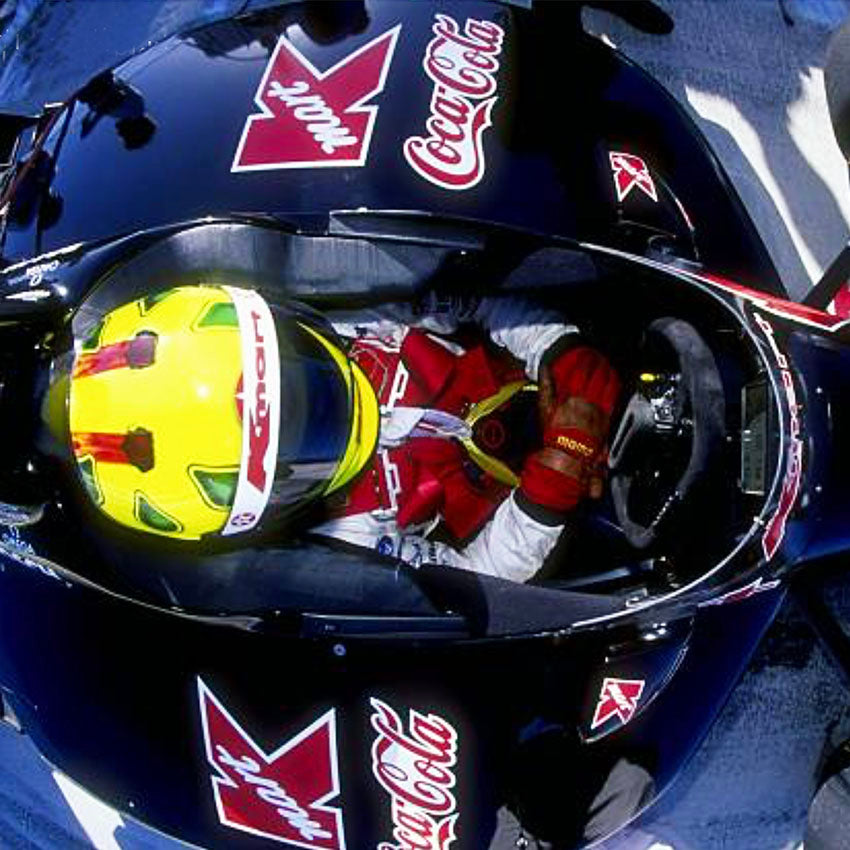 1998 Christian Fittipaldi Race Used Newman-Haas Steering Wheel