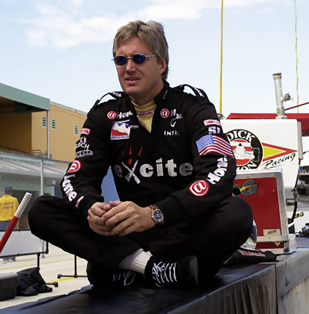 2001 Eddie Cheever Race Used Team Cheever IndyCar Helmet