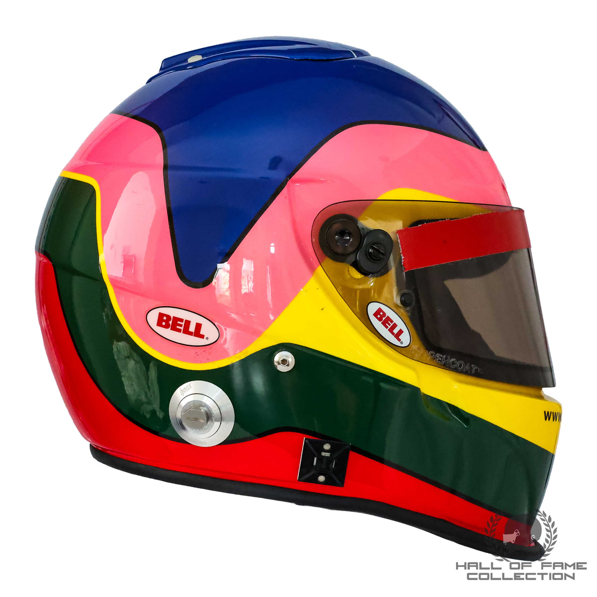 2012 Jacques Villeneuve Signed Used 30th Anniversary Ferrari F1 Suit & Helmet