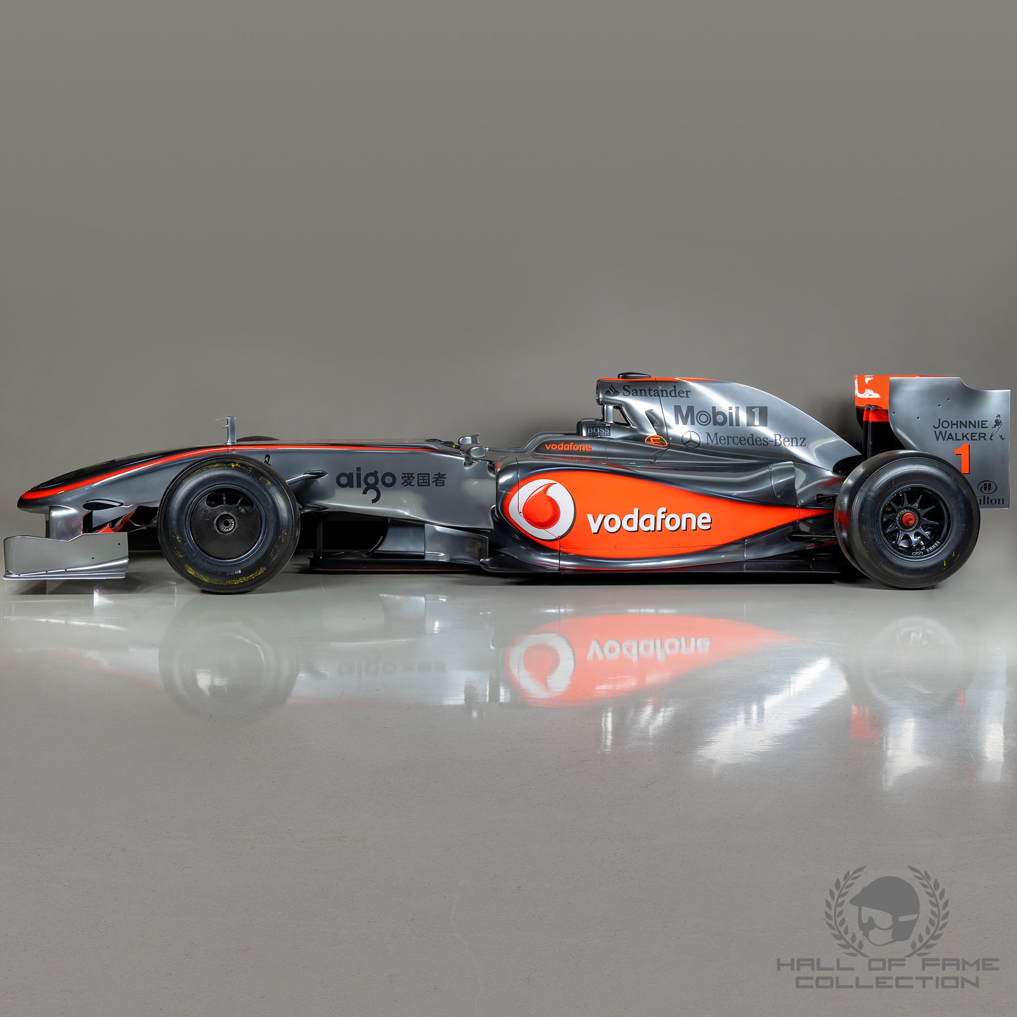 2009 Lewis Hamilton Vodafone McLaren Mercedes MP4-24 F1 Showcar