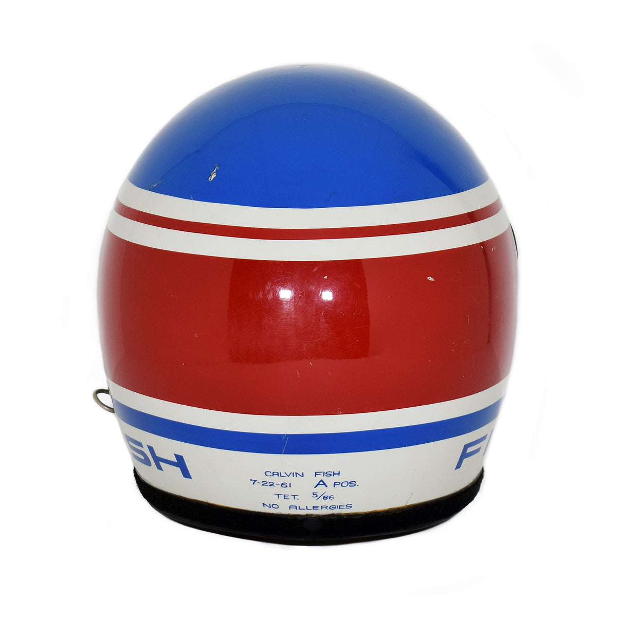 1987 Calvin Fish Formula Atlantic Champion Race Used Helmet