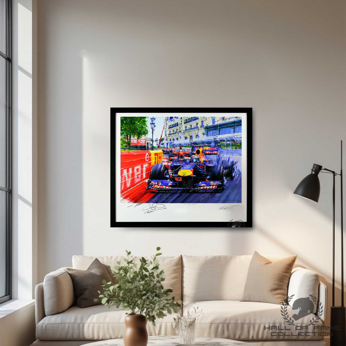 Victorious Vettel Signed by Sebastian Vettel & More Drivers