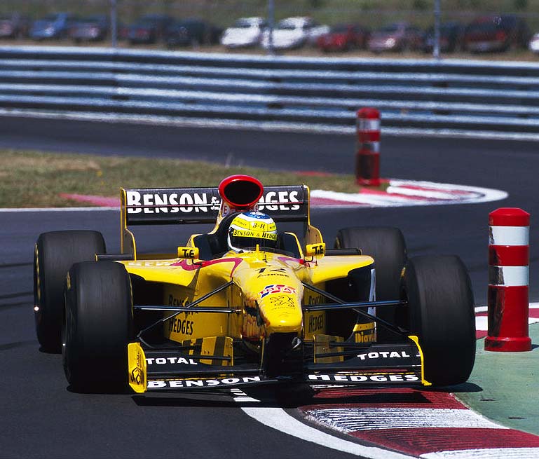 1997 Giancarlo Fisichella Race Worn Jordan F1 Suit