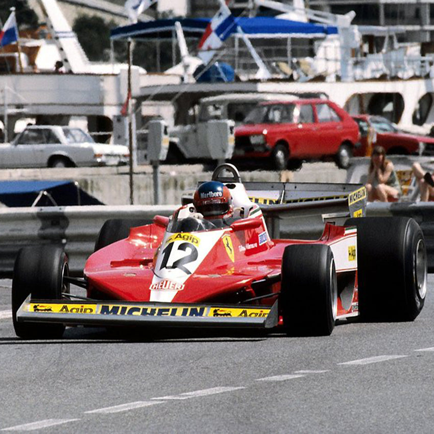 1978 Gilles Villeneuve, Scuderia Ferrari used suit