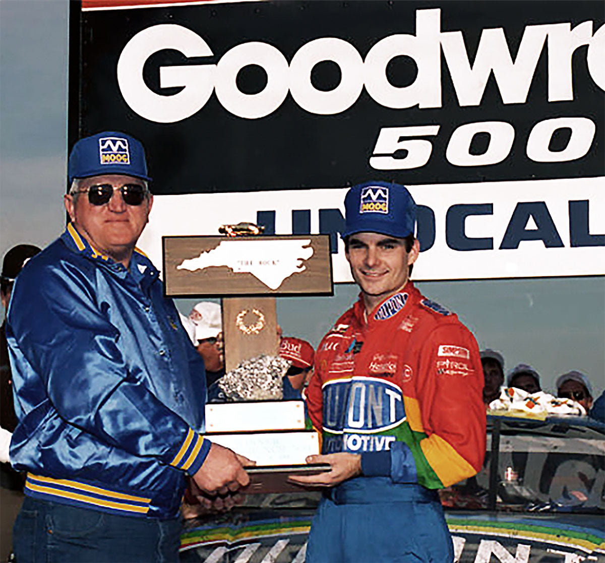 1995 Jeff Gordon North Carolina Goodwrench 500 Winning Trophy