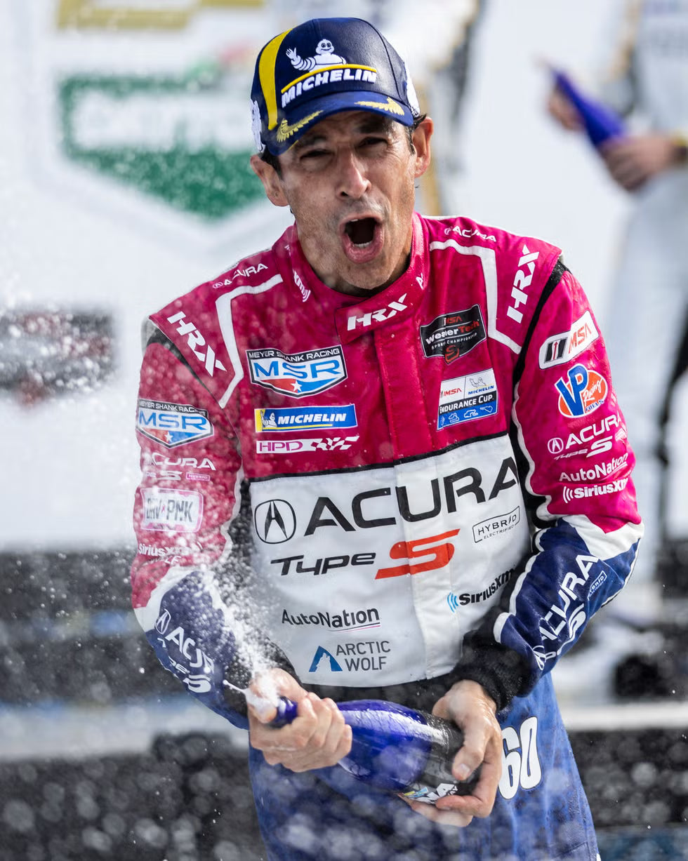 2023 Helio Castroneves Signed Used Meyer Shank Racing IMSA Nomex