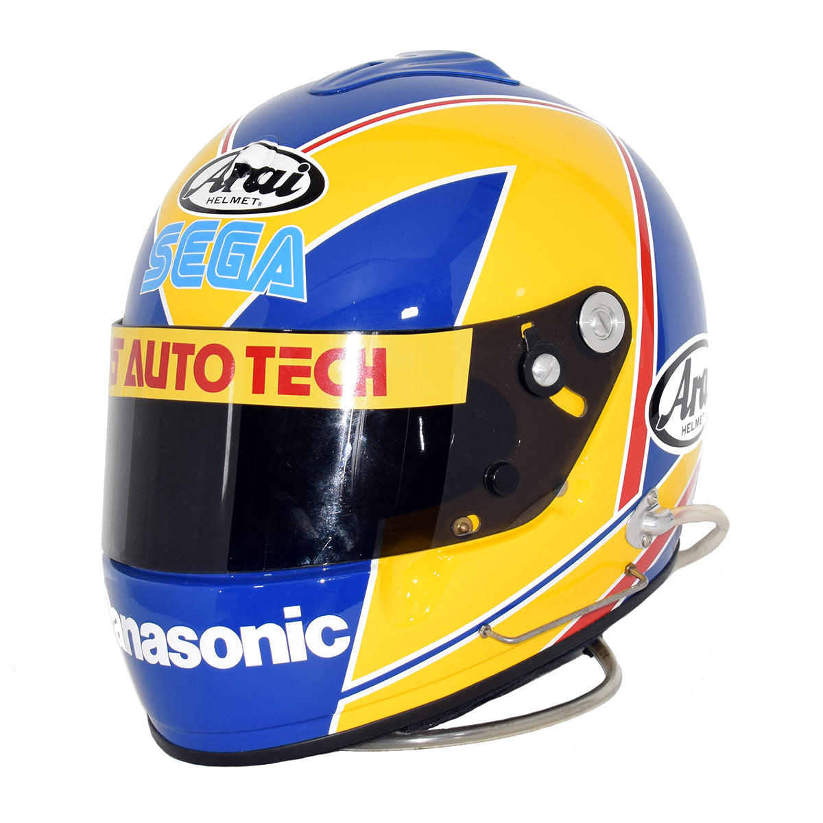 1992 Hiro Matsushita Dick Simon Racing IndyCar Race Used Helmet