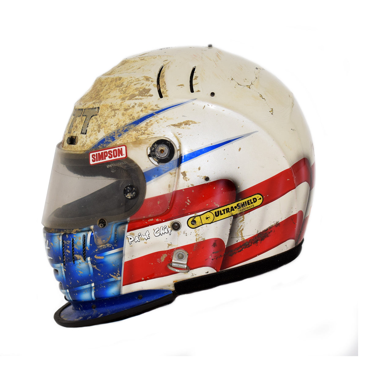1998 Jack Hewitt USAC Four Crown Nationals Race Winning Eldora Helmet