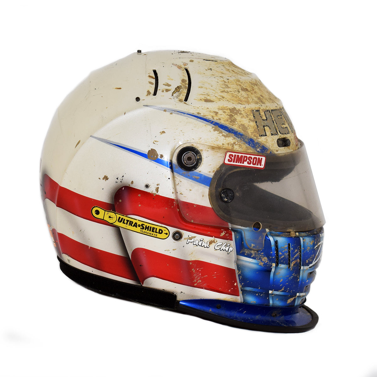 1998 Jack Hewitt USAC Four Crown Nationals Race Winning Eldora Helmet