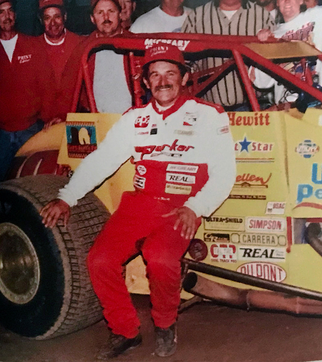 1998 Jack Hewitt USAC Four Crown Nationals Race Winning Eldora Helmet