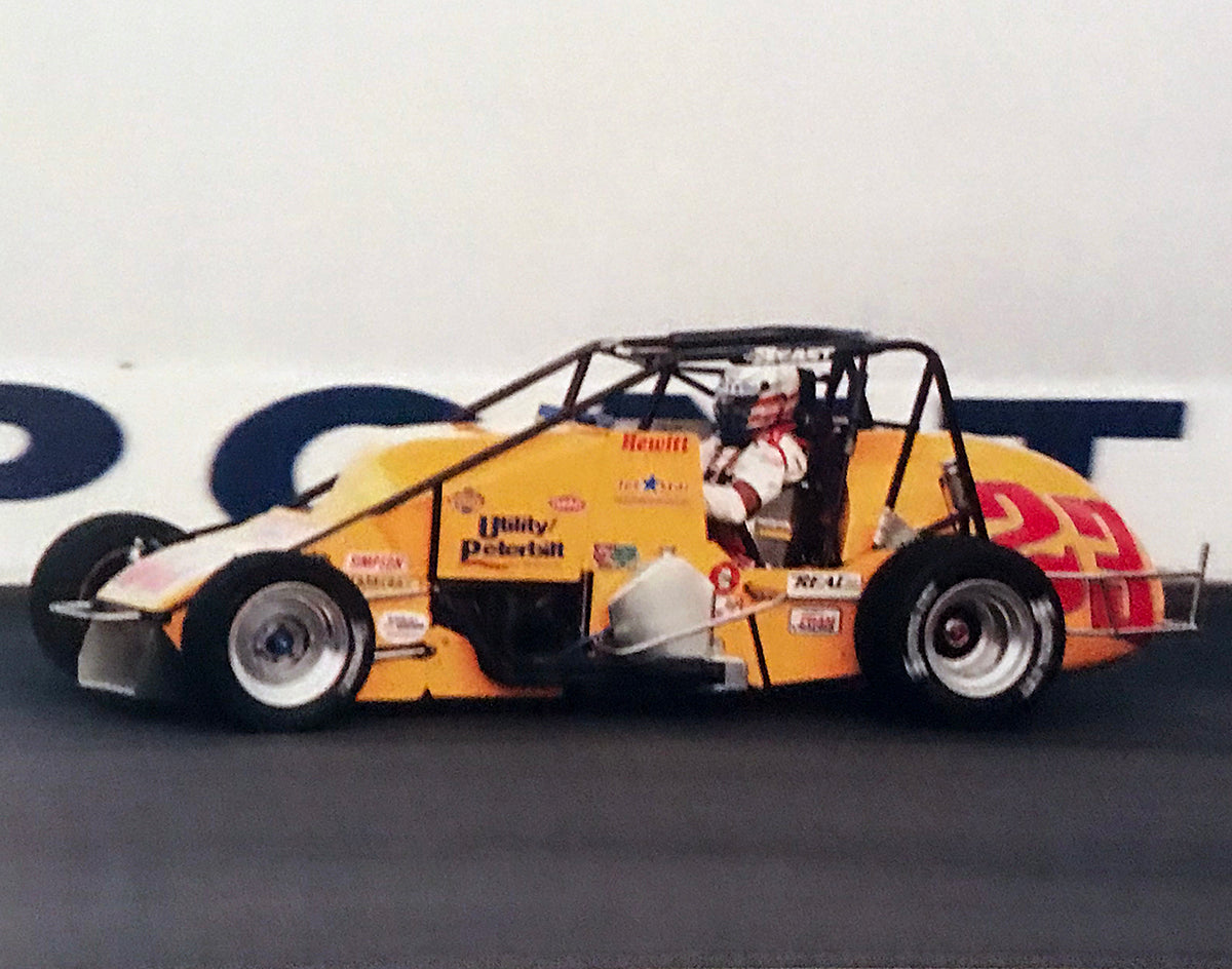 1998 Jack Hewitt USAC Four Crown Nationals Race Winning Eldora Helmet